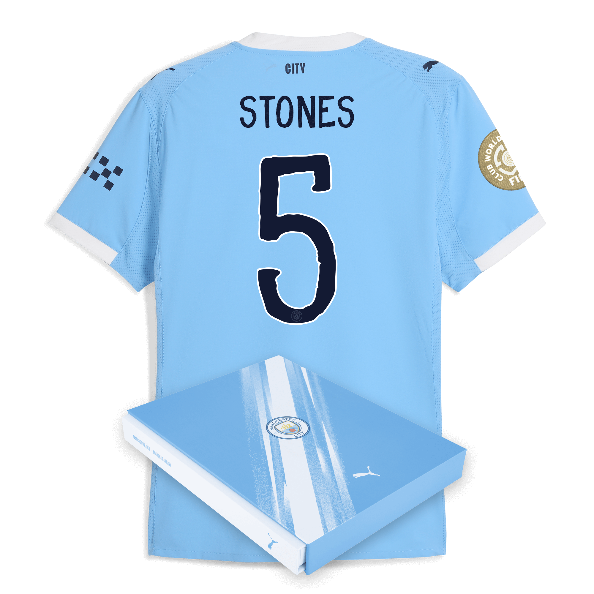 manchester city kidsuper club world cup home authentic jersey 202526 with stones 5 printing in gift box Manchester City Shirts | Official Team Gear