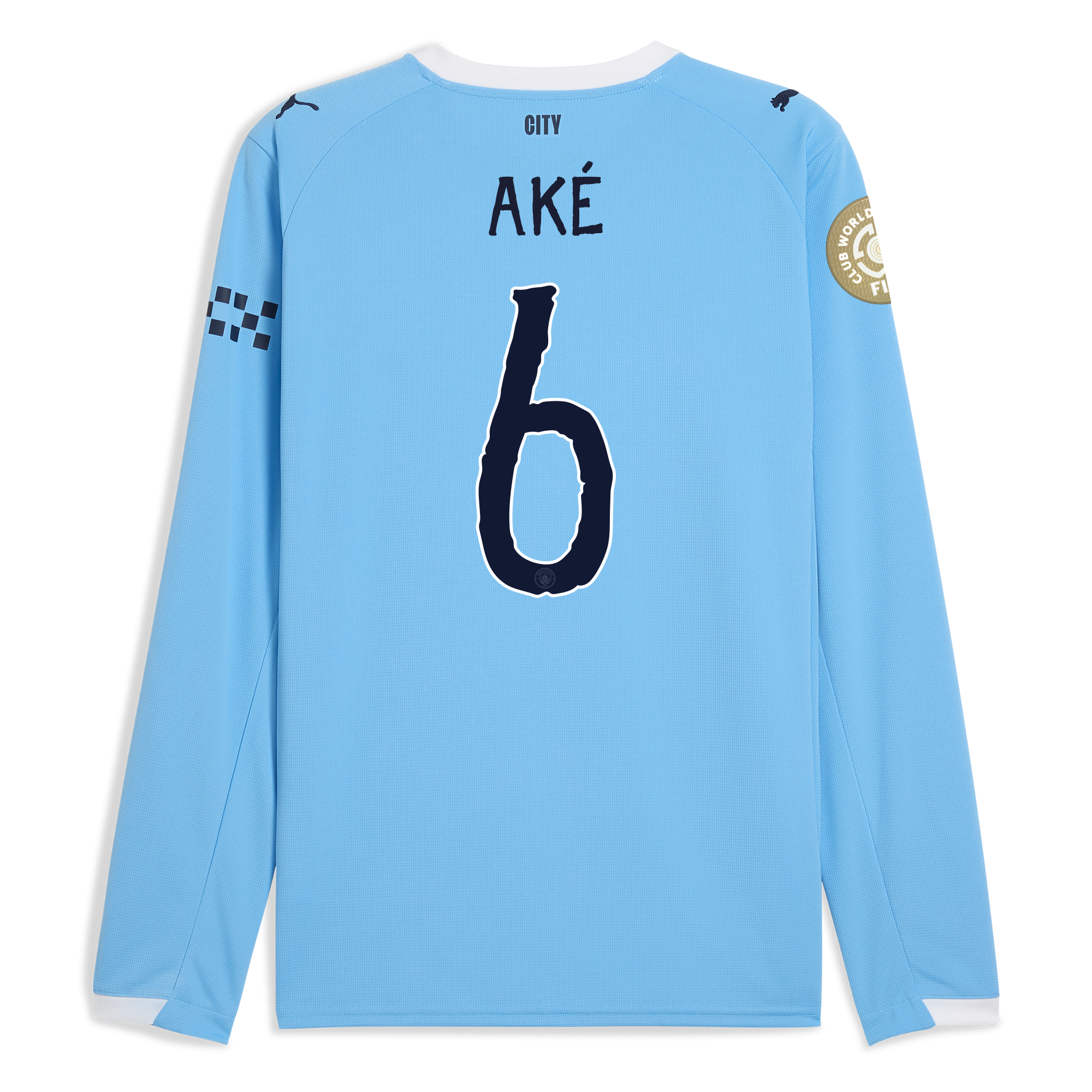 manchester city kidsuper club world cup home jersey 202526 long sleeve with akÉ 6 printing Manchester City Shirts | Official Team Gear