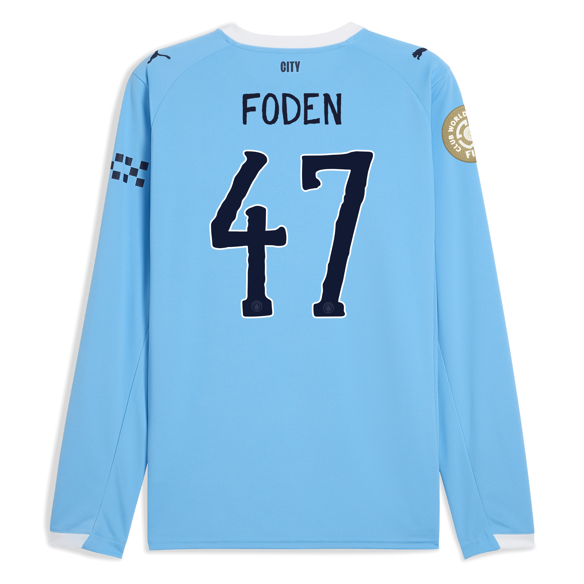 manchester city kidsuper club world cup home jersey 202526 long sleeve with foden 47 printing Manchester City Shirts | Official Team Gear