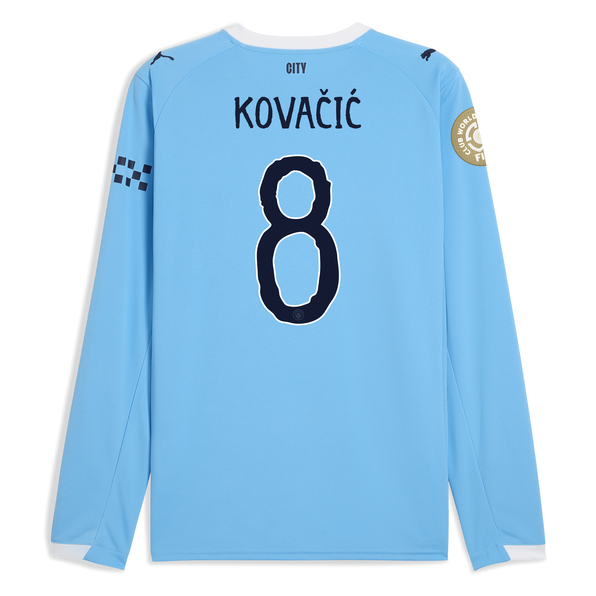 manchester city kidsuper club world cup home jersey 202526 long sleeve with kovaČiĆ 8 printing Manchester City Shirts | Official Team Gear