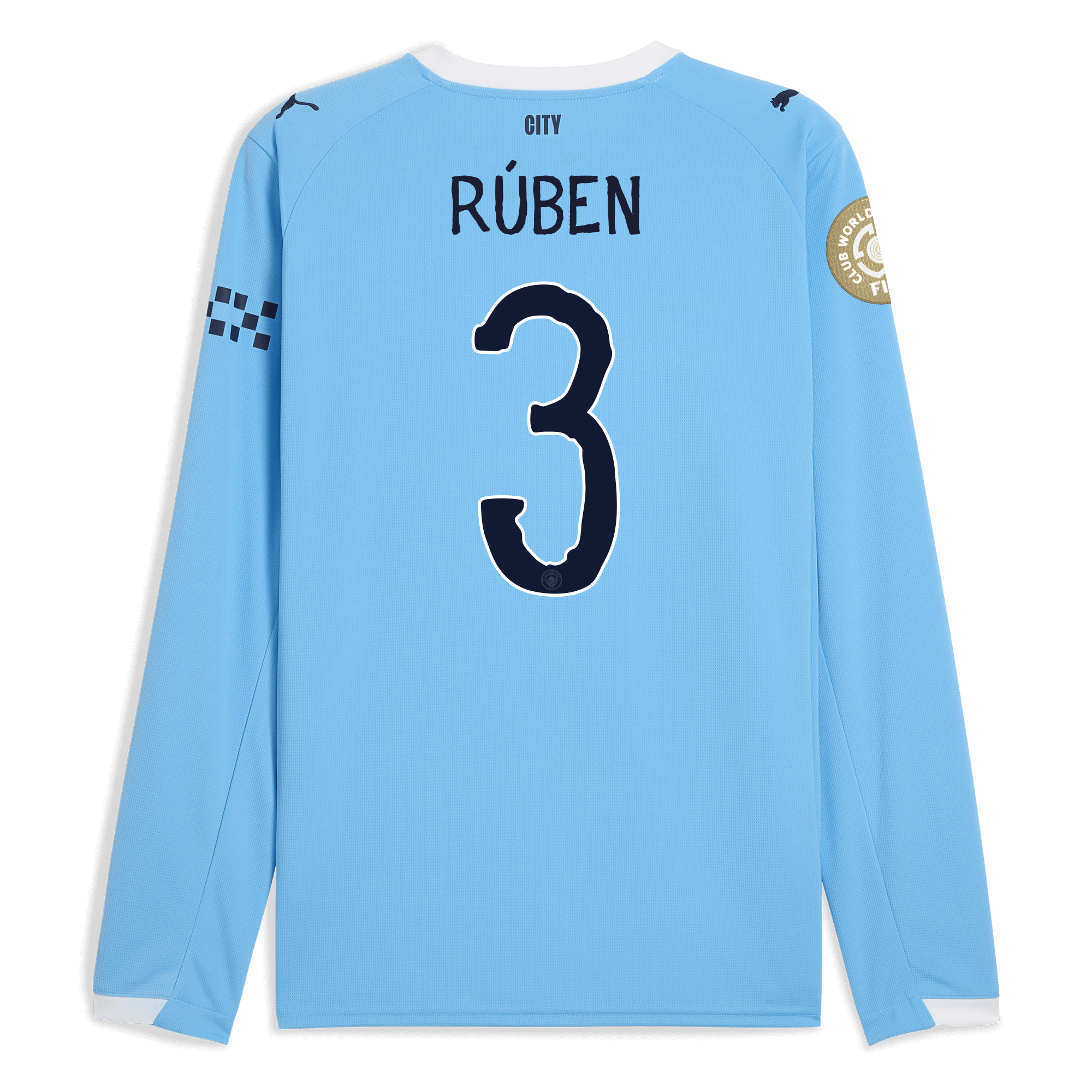 manchester city kidsuper club world cup home jersey 202526 long sleeve with rÚben 3 printing Manchester City Shirts | Official Team Gear