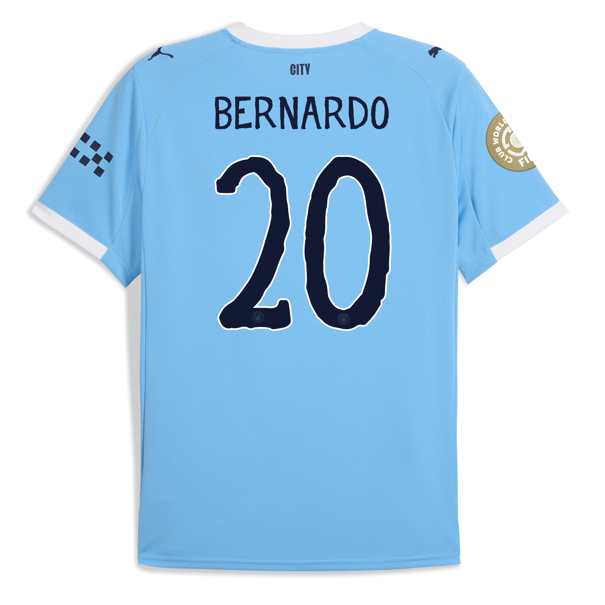 manchester city kidsuper club world cup home jersey 202526 with bernardo 20 printing Manchester City Shirts | Official Team Gear