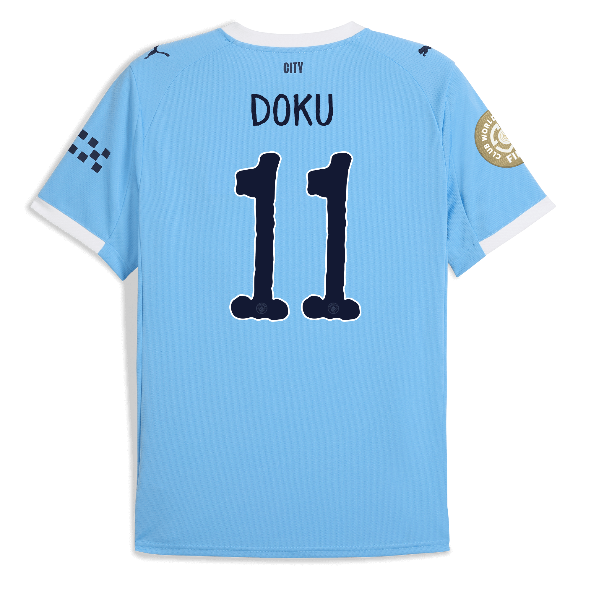 manchester city kidsuper club world cup home jersey 202526 with doku 11 printing Manchester City Shirts | Official Team Gear