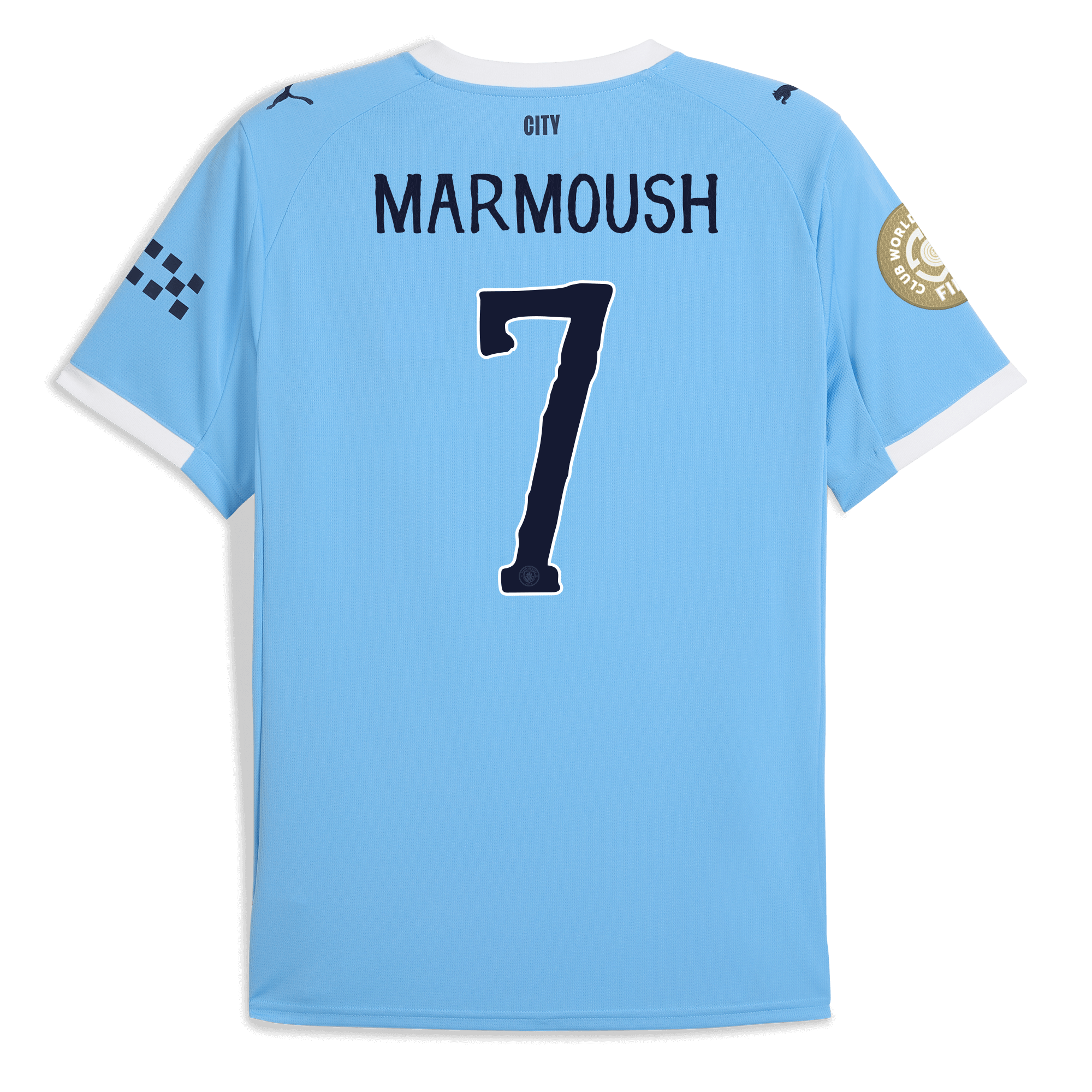 manchester city kidsuper club world cup home jersey 202526 with marmoush 7 printing Manchester City Shirts | Official Team Gear
