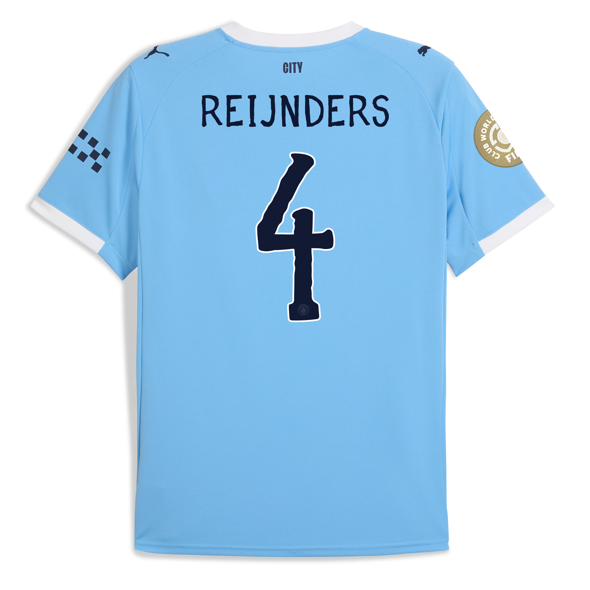 manchester city kidsuper club world cup home jersey 202526 with reijnders 4 printing Manchester City Shirts | Official Team Gear