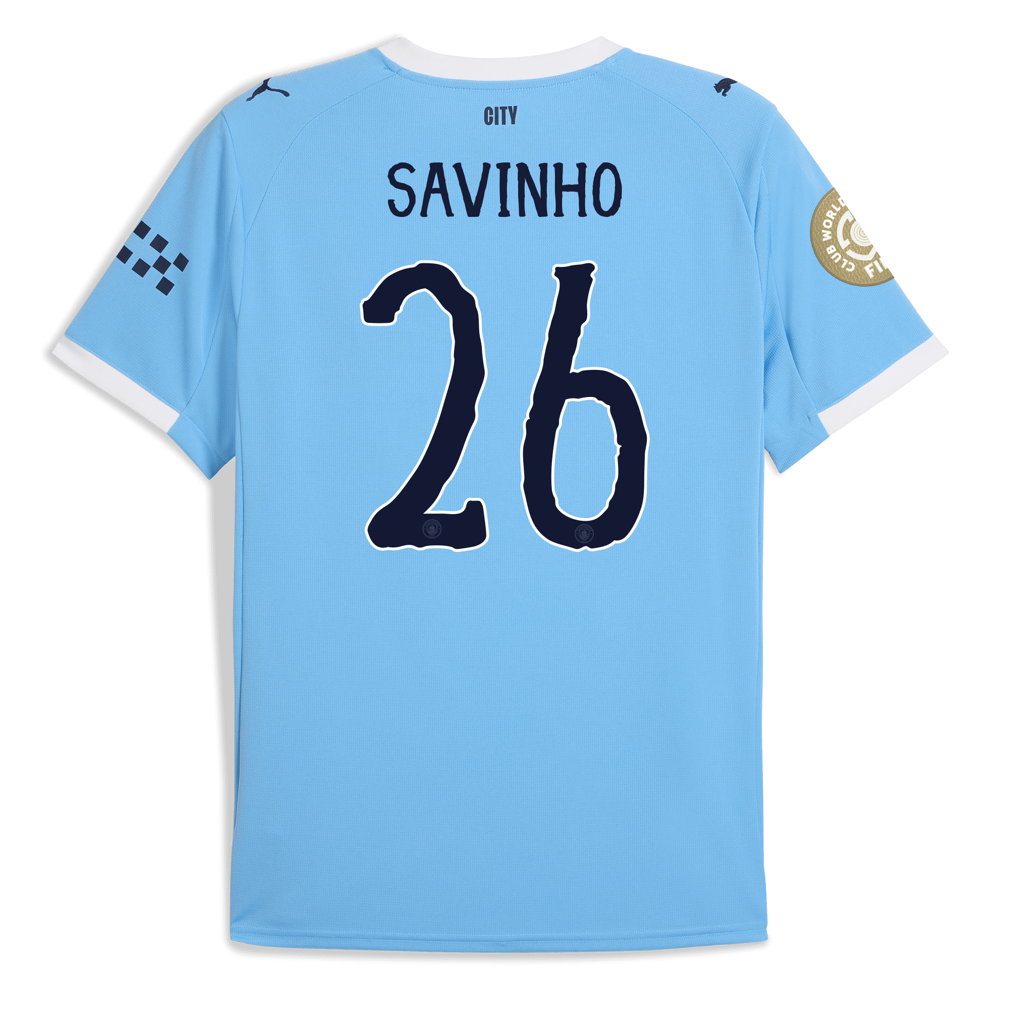 manchester city kidsuper club world cup home jersey 202526 with savinho 26 printing Manchester City Shirts | Official Team Gear