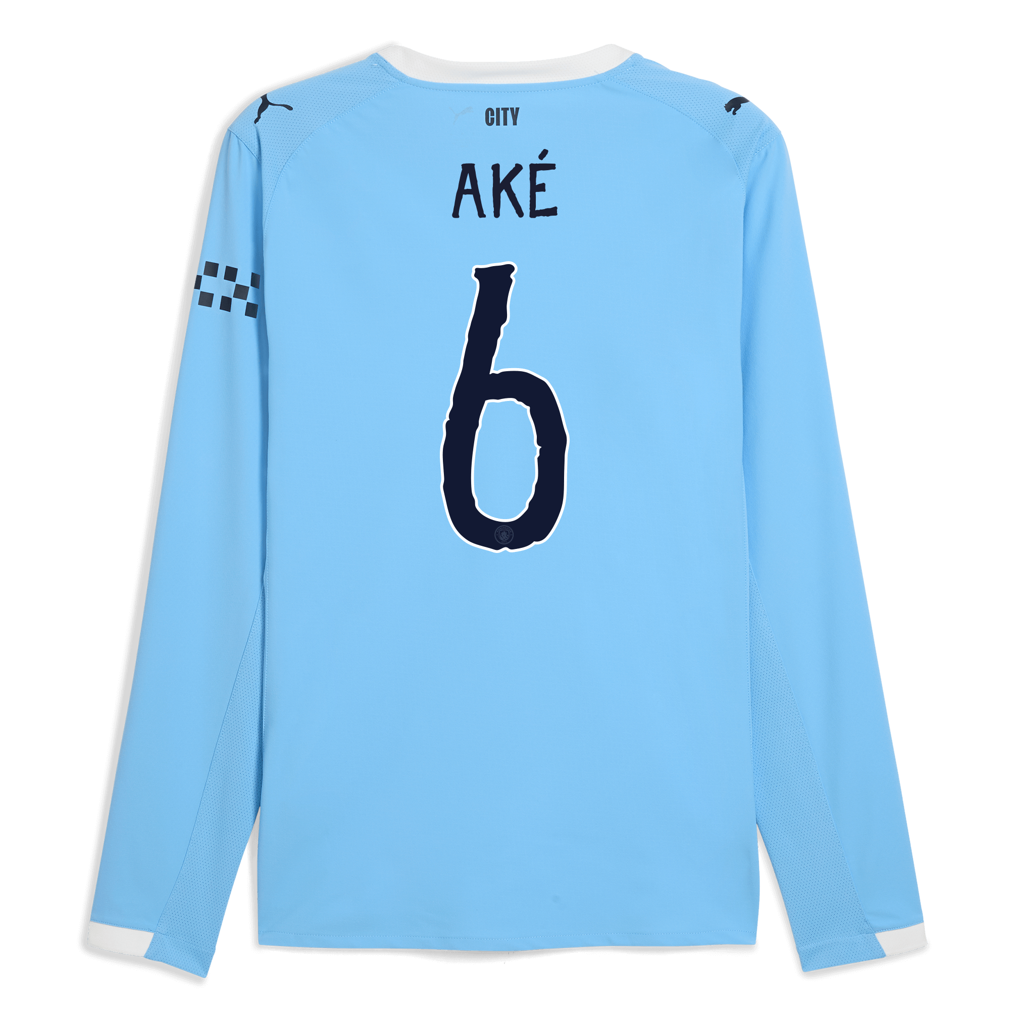 manchester city kidsuper home authentic jersey 202526 long sleeve with akÉ 6 printing Manchester City Shirts | Official Team Gear