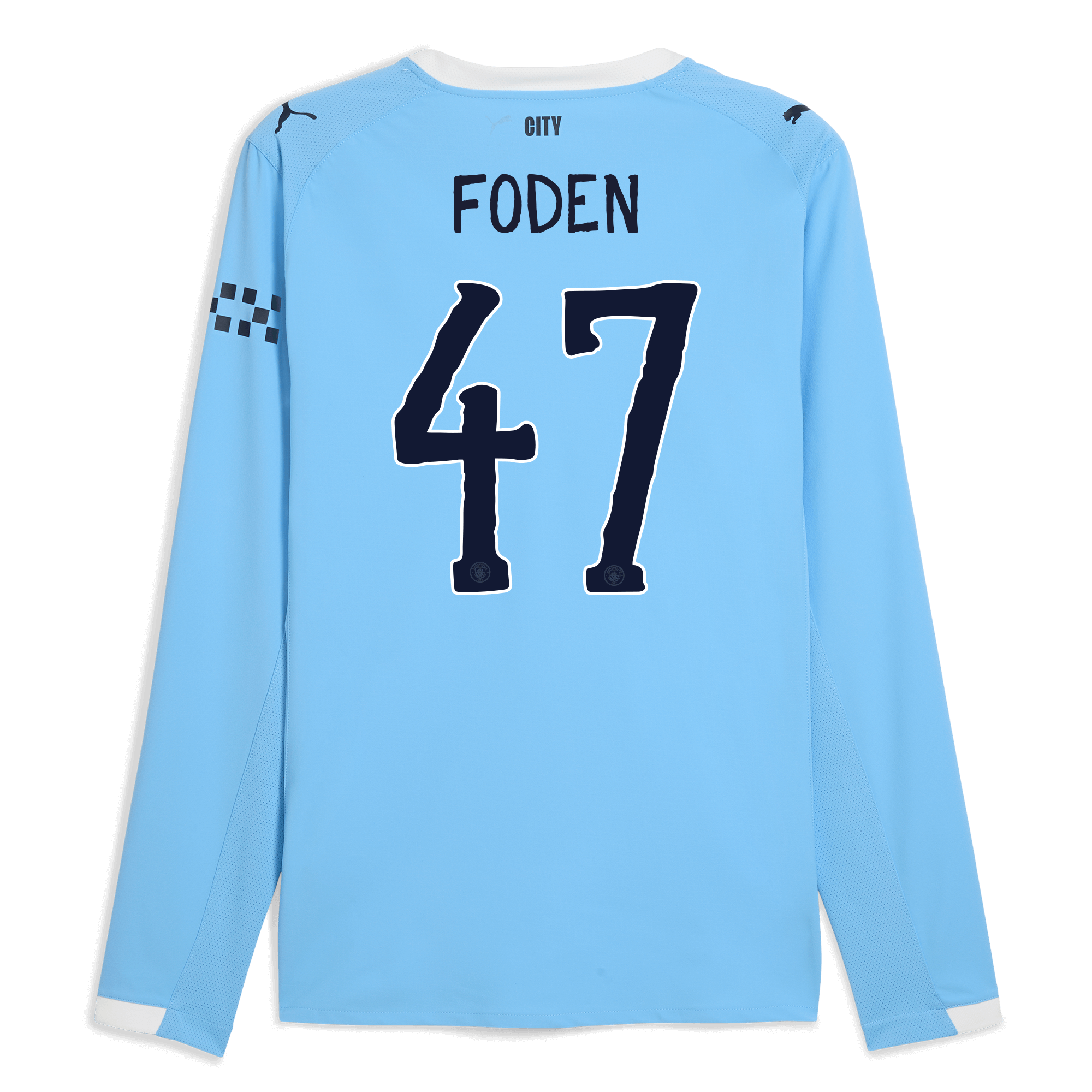 manchester city kidsuper home authentic jersey 202526 long sleeve with foden 47 printing Manchester City Shirts | Official Team Gear