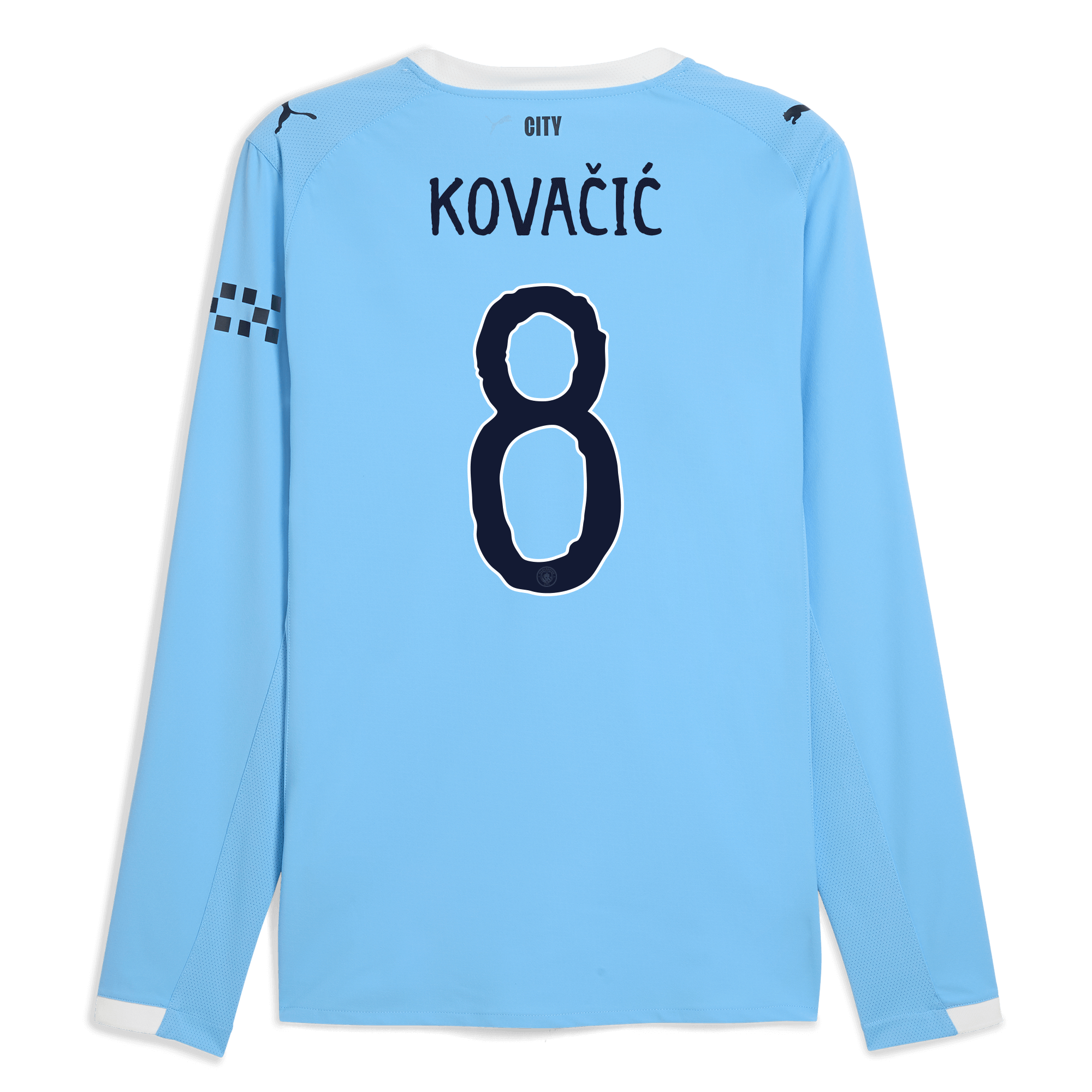 manchester city kidsuper home authentic jersey 202526 long sleeve with kovaČiĆ 8 printing Manchester City Shirts | Official Team Gear