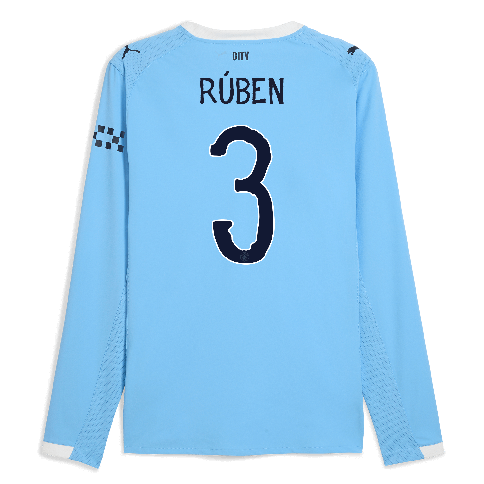 manchester city kidsuper home authentic jersey 202526 long sleeve with rÚben 3 printing Manchester City Shirts | Official Team Gear