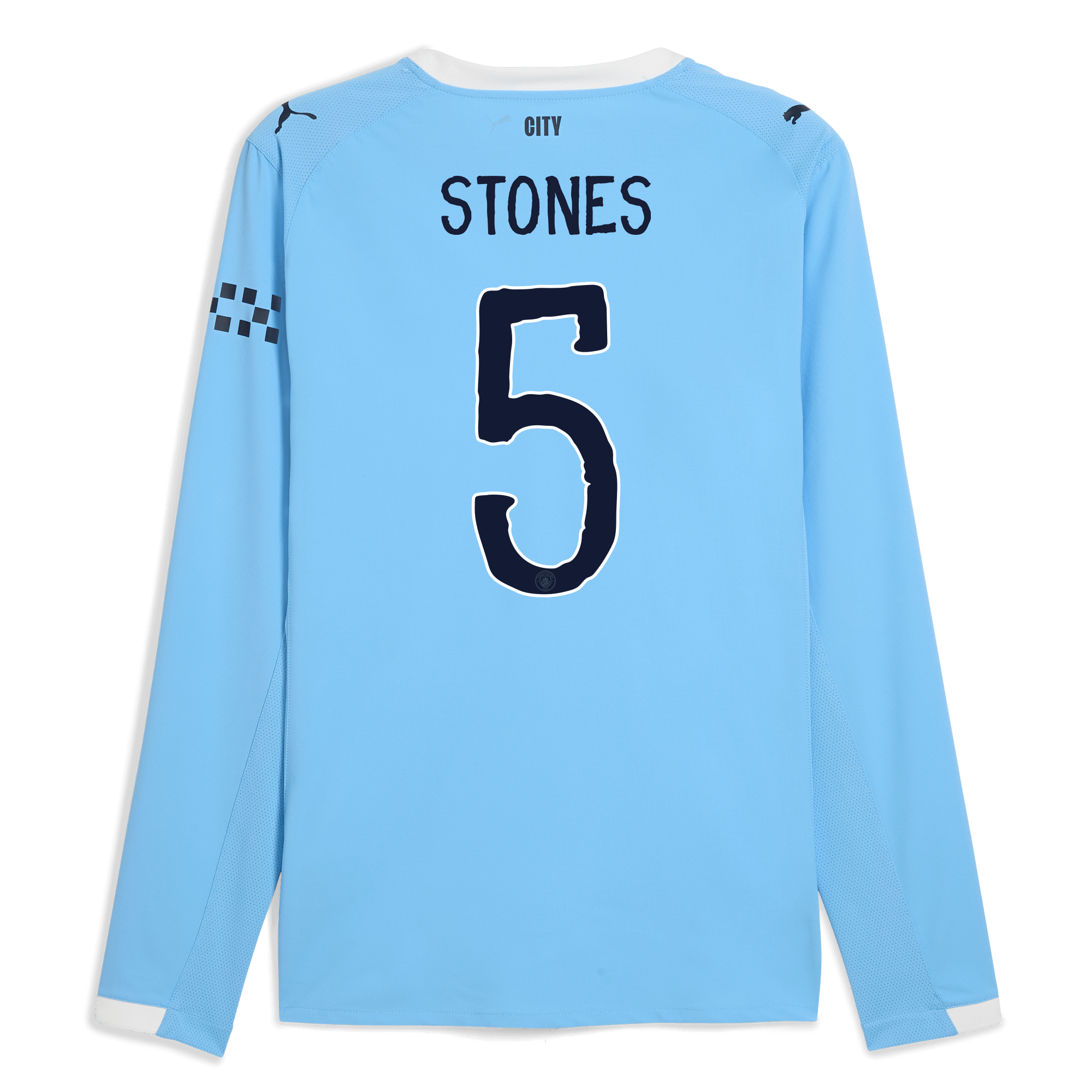 manchester city kidsuper home authentic jersey 202526 long sleeve with stones 5 printing Manchester City Shirts | Official Team Gear