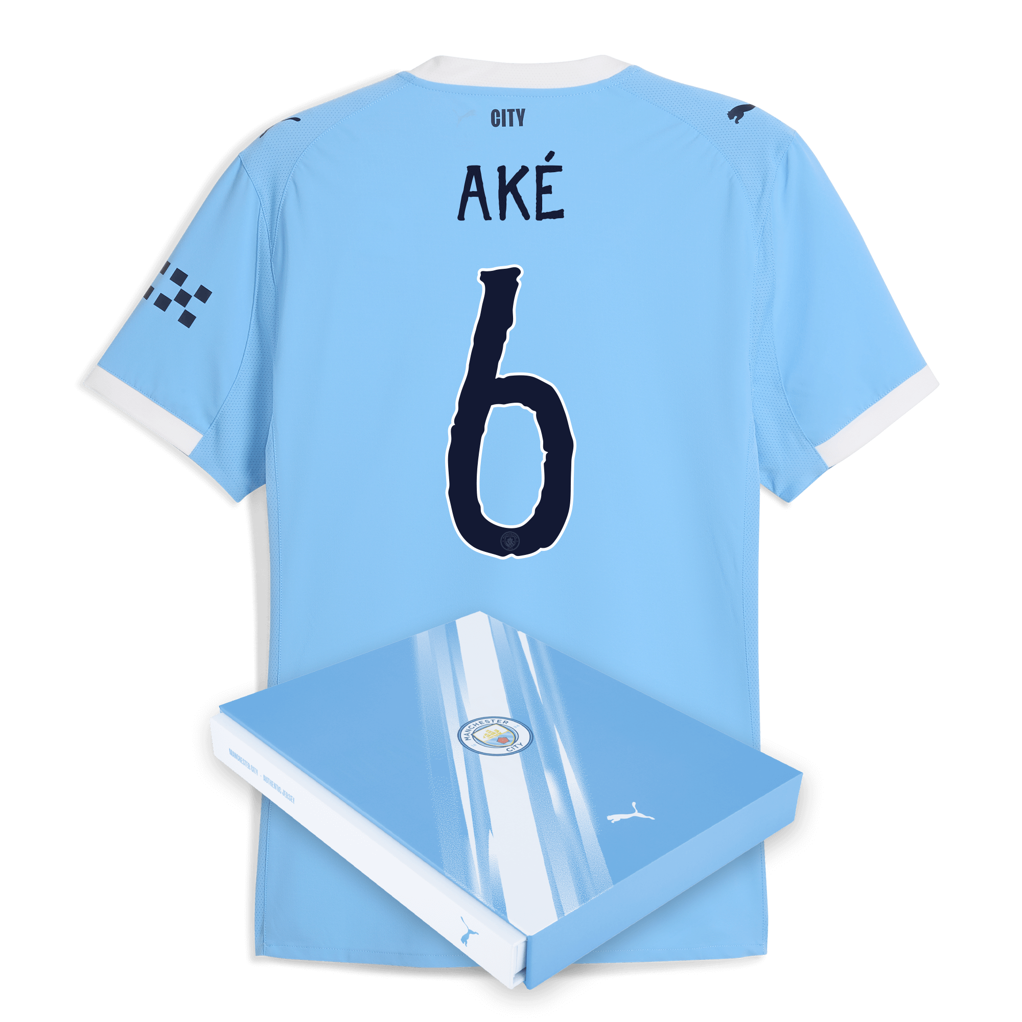 manchester city kidsuper home authentic jersey 202526 with akÉ 6 printing in gift box Manchester City Shirts | Official Team Gear