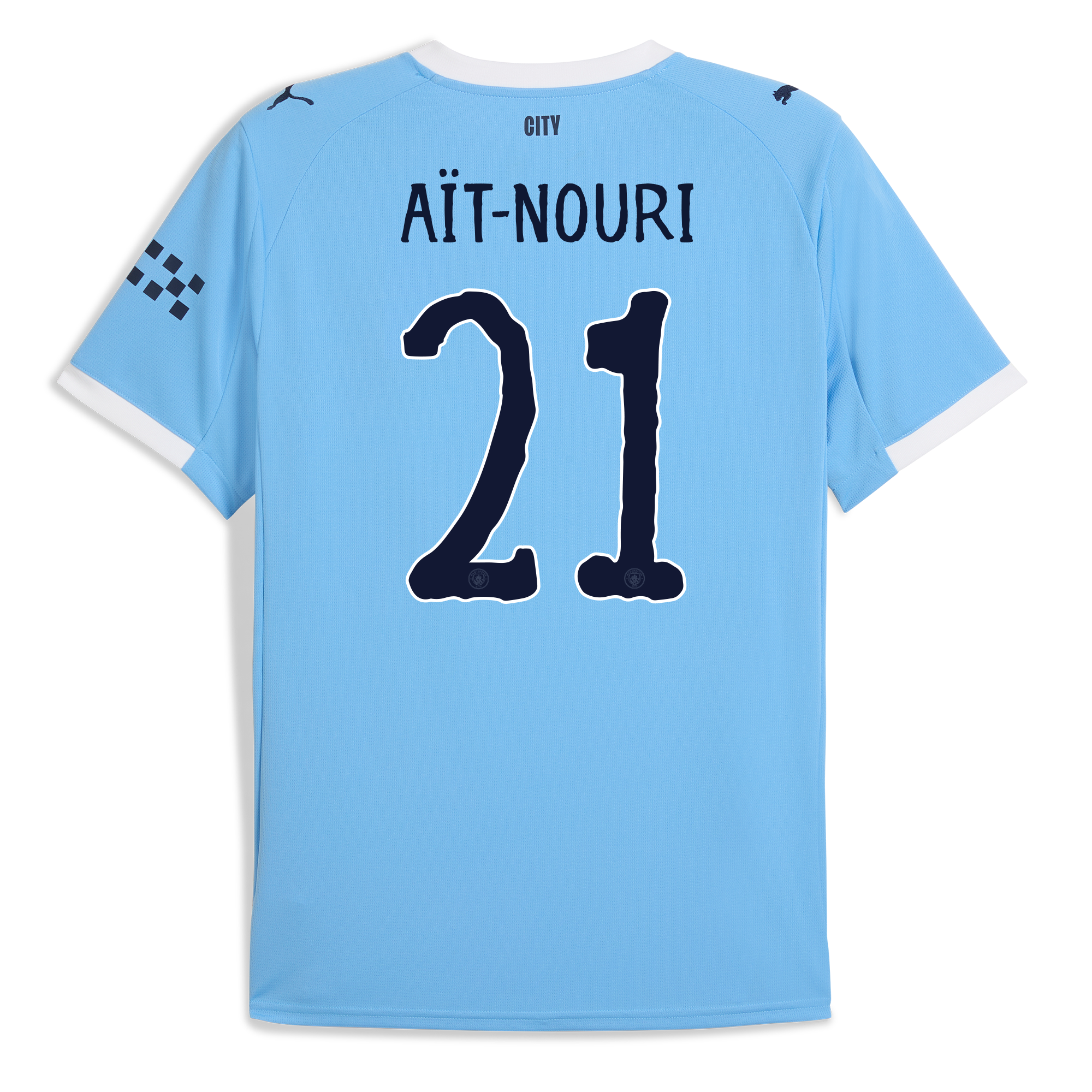 manchester city kidsuper home jersey 202526 with aÏt-nouri 21 printing Manchester City Shirts | Official Team Gear