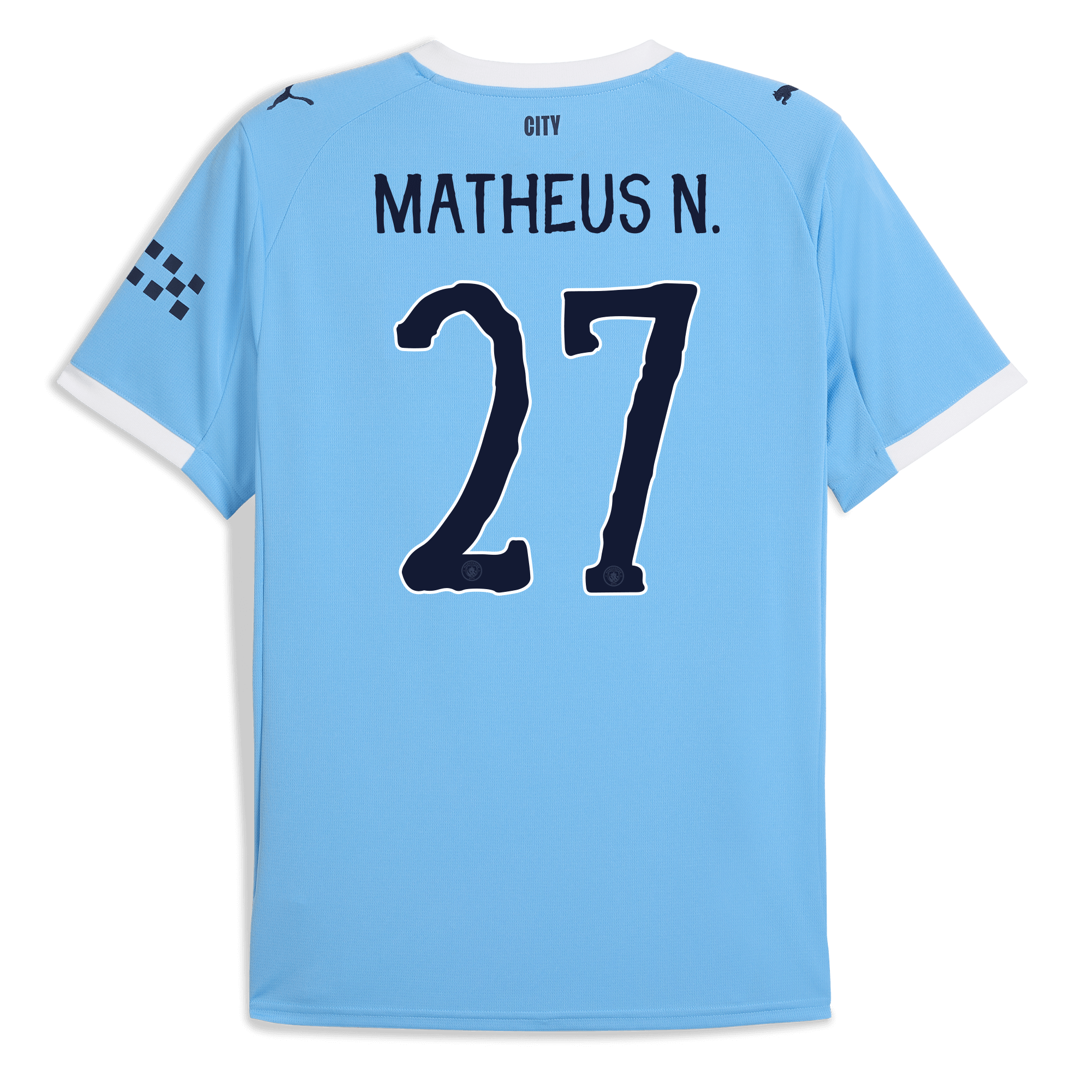 manchester city kidsuper home jersey 202526 with matheus n. 27 printing Manchester City Shirts | Official Team Gear