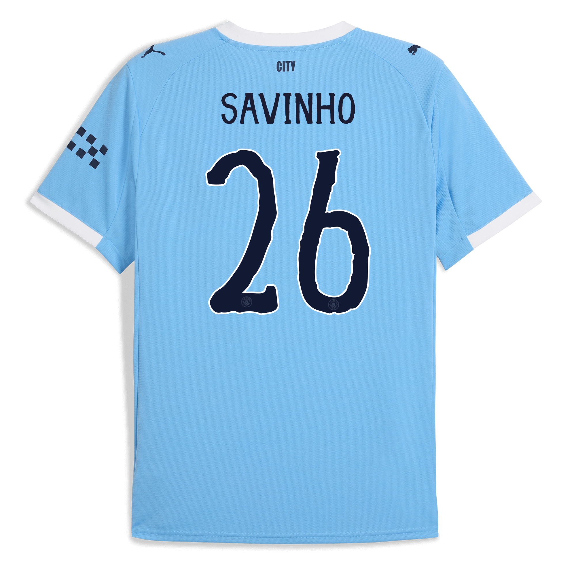 manchester city kidsuper home jersey 202526 with savinho 26 printing Manchester City Shirts | Official Team Gear