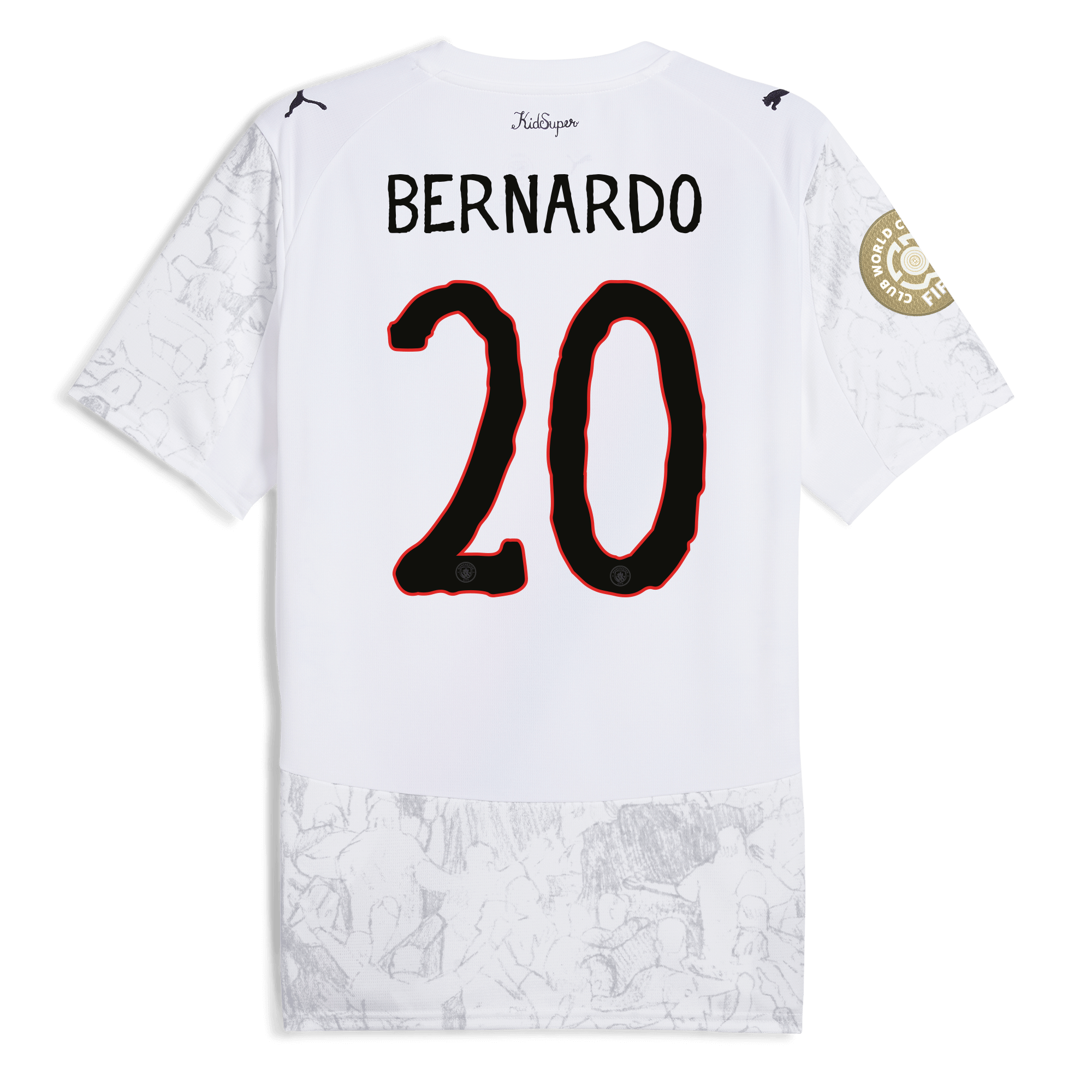 manchester city kidsuper jersey 202526 club world cup with bernardo 20 printing Manchester City Shirts | Official Team Gear