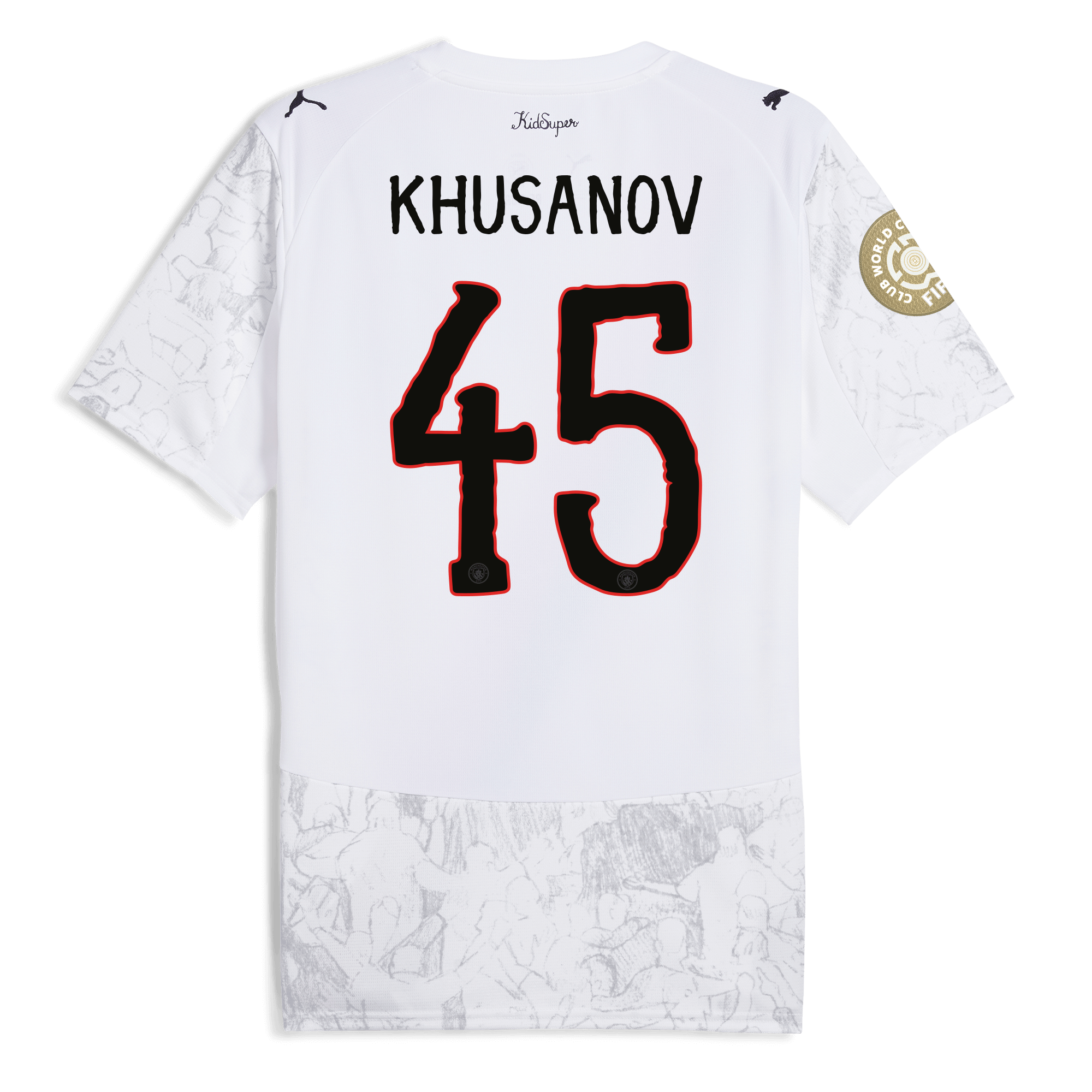 manchester city kidsuper jersey 202526 club world cup with khusanov 45 printing Manchester City Shirts | Official Team Gear