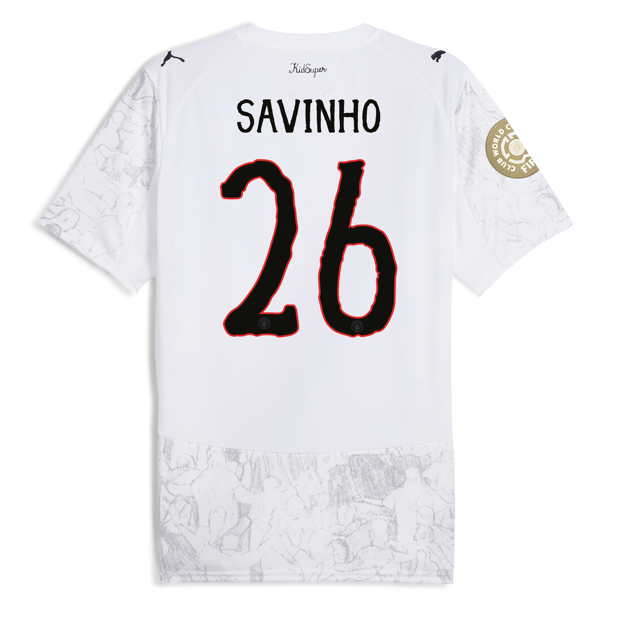 manchester city kidsuper jersey 202526 club world cup with savinho 26 printing Manchester City Shirts | Official Team Gear