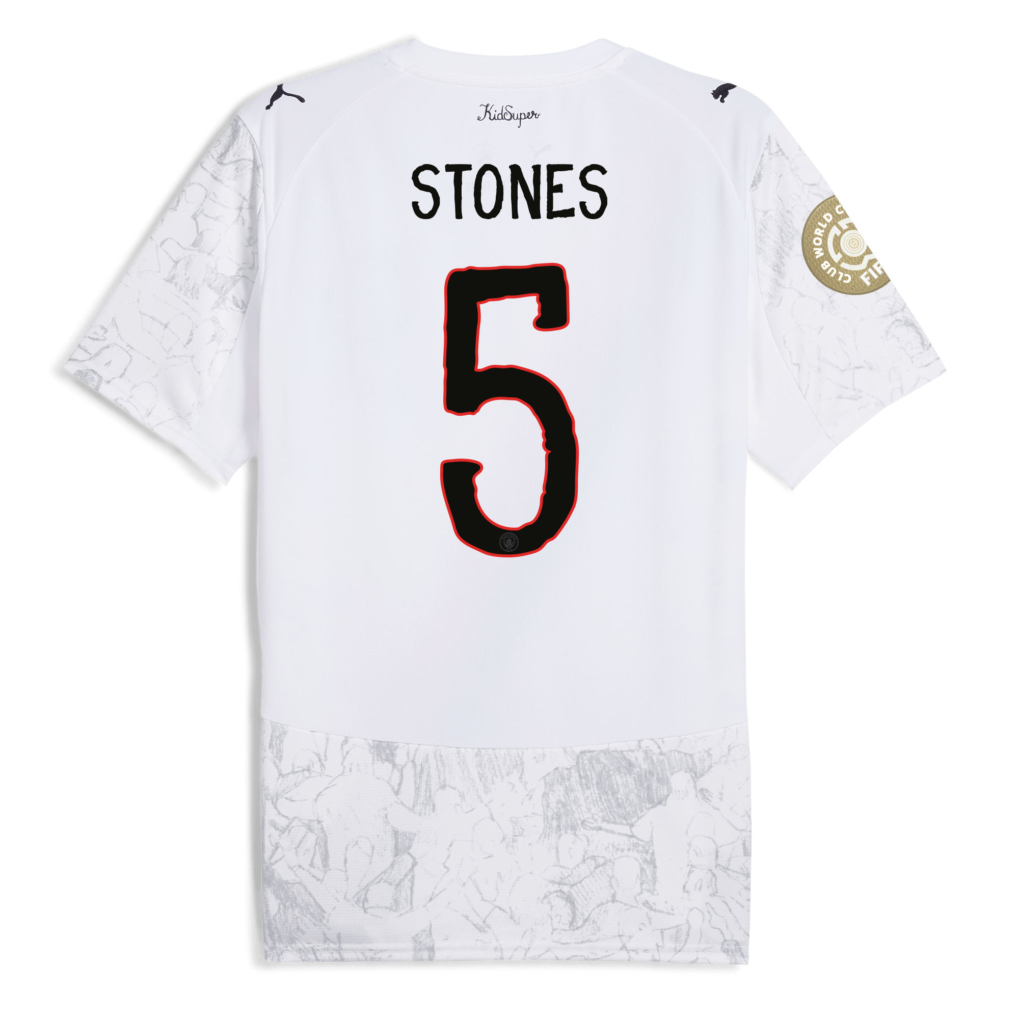 manchester city kidsuper jersey 202526 club world cup with stones 5 printing Manchester City Shirts | Official Team Gear
