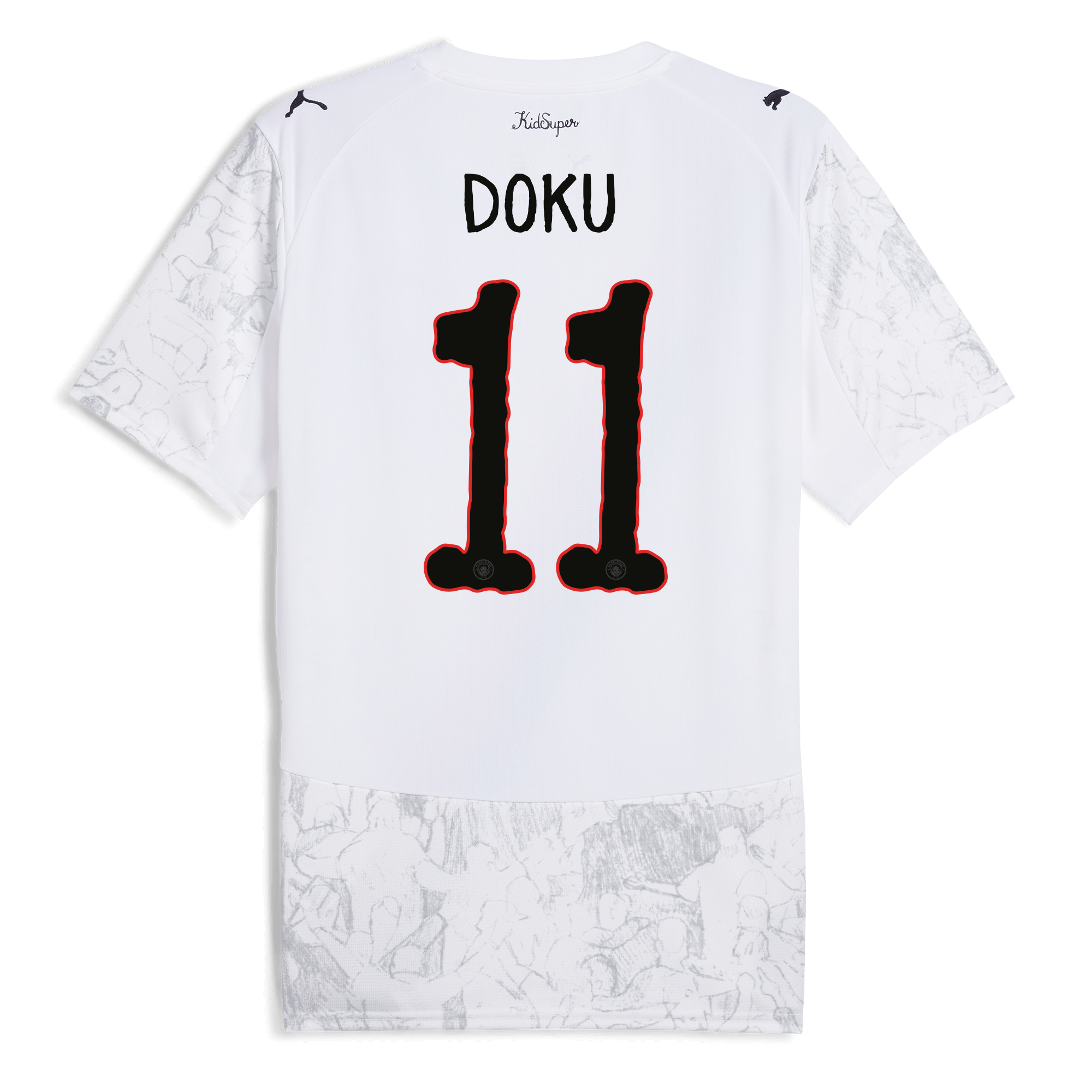 manchester city kidsuper jersey 202526 with doku 11 printing Manchester City Shirts | Official Team Gear