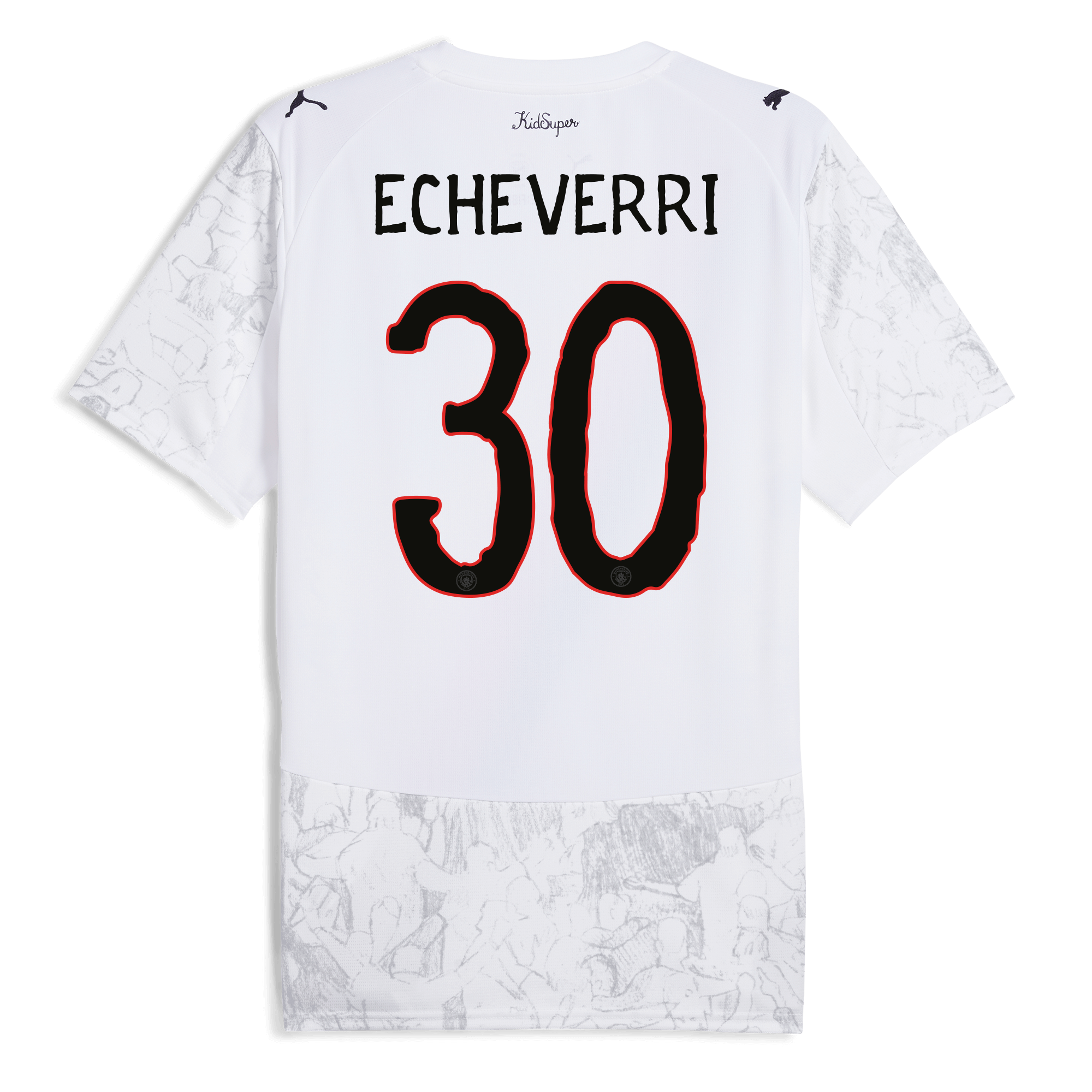 manchester city kidsuper jersey 202526 with echeverri 30 printing Manchester City Shirts | Official Team Gear