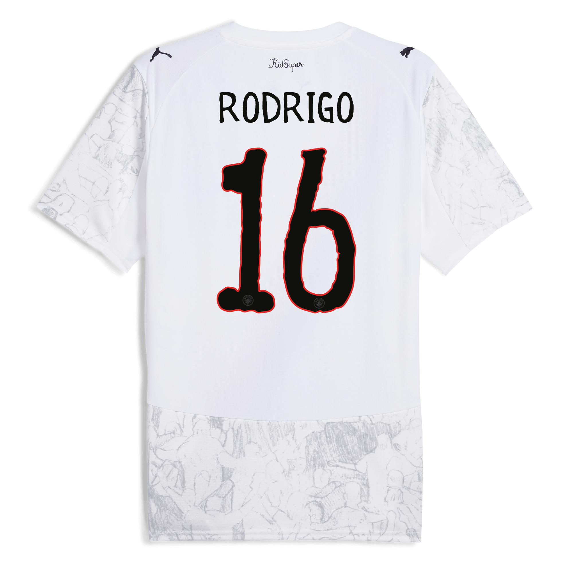 manchester city kidsuper jersey 202526 with rodrigo 16 printing Manchester City Shirts | Official Team Gear