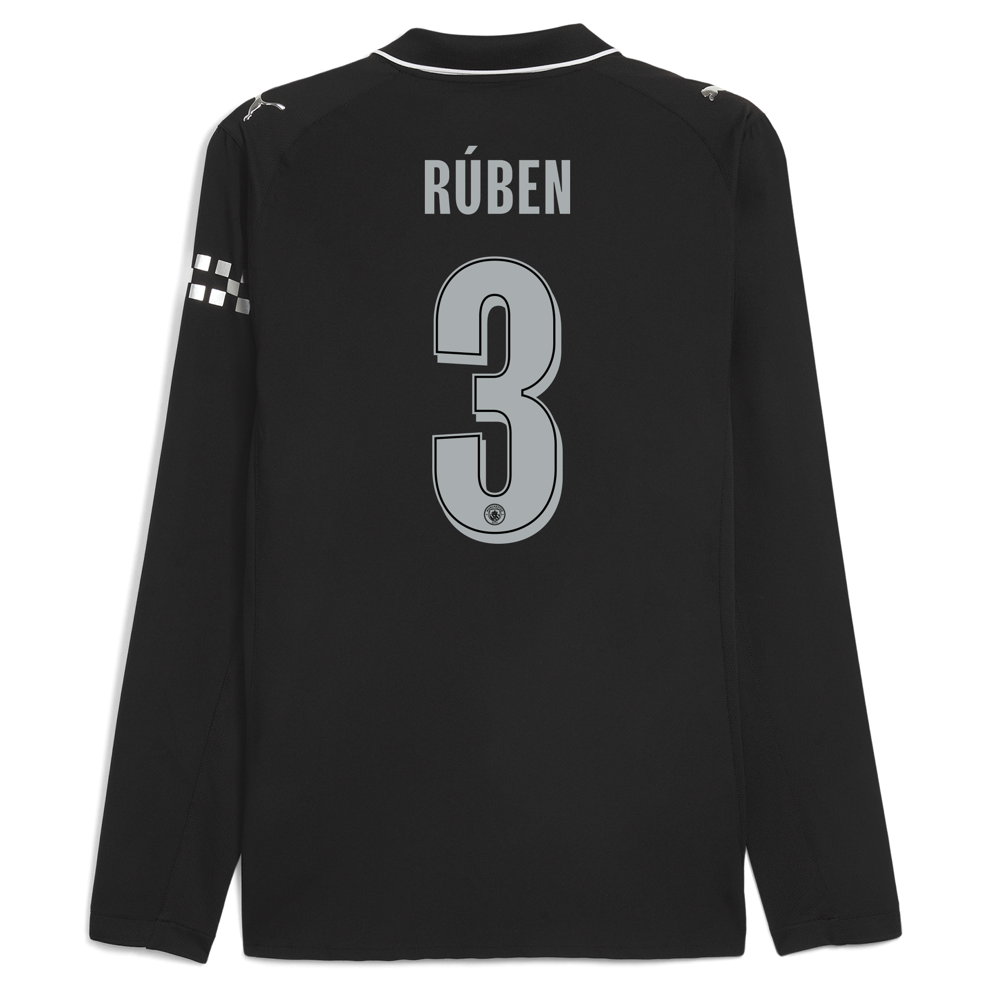 manchester city man city away authentic jersey 202526 long sleeve with rÚben 3 printing Manchester City Shirts | Official Team Gear