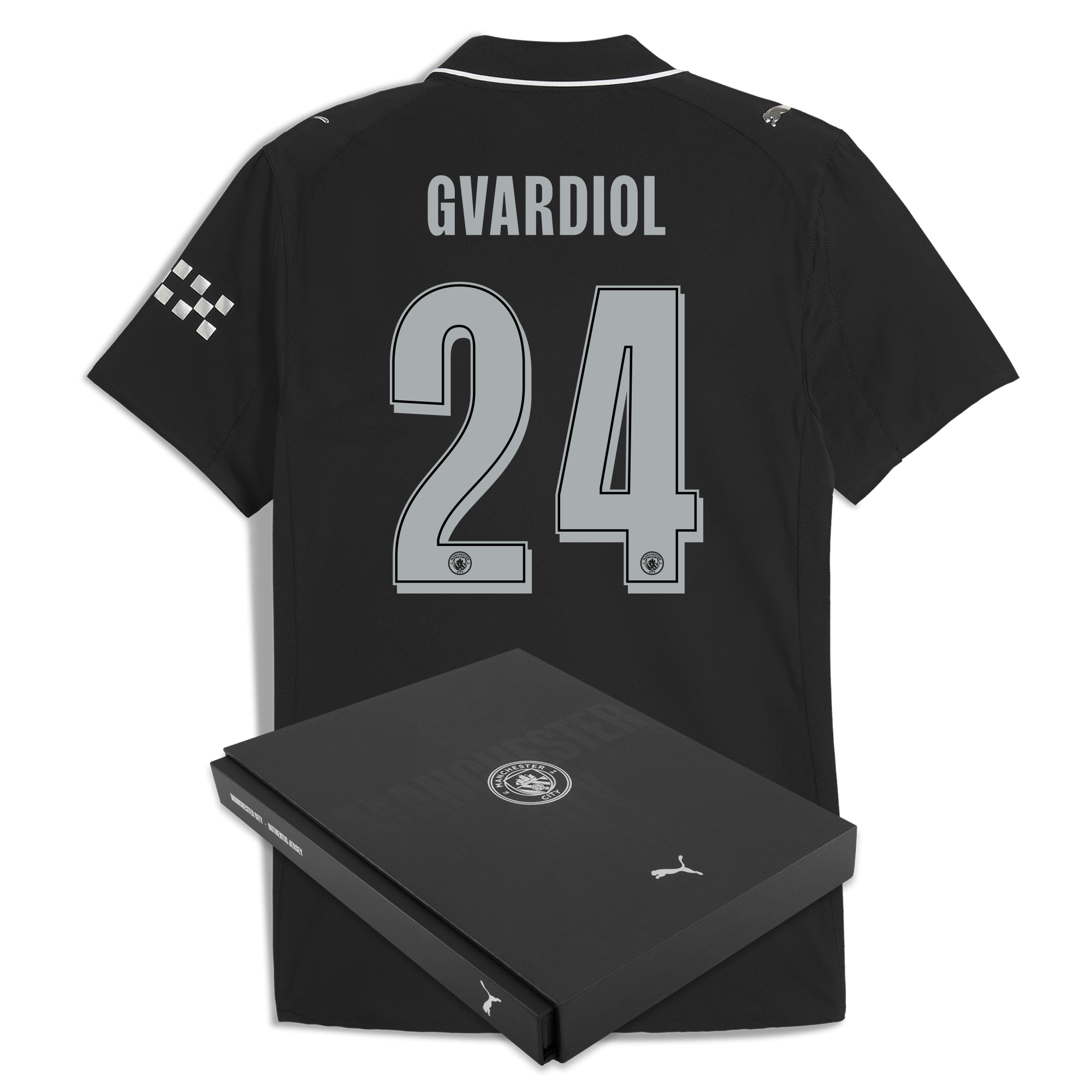manchester city man city away authentic jersey 202526 with gvardiol 24 printing in gift box Manchester City Shirts | Official Team Gear