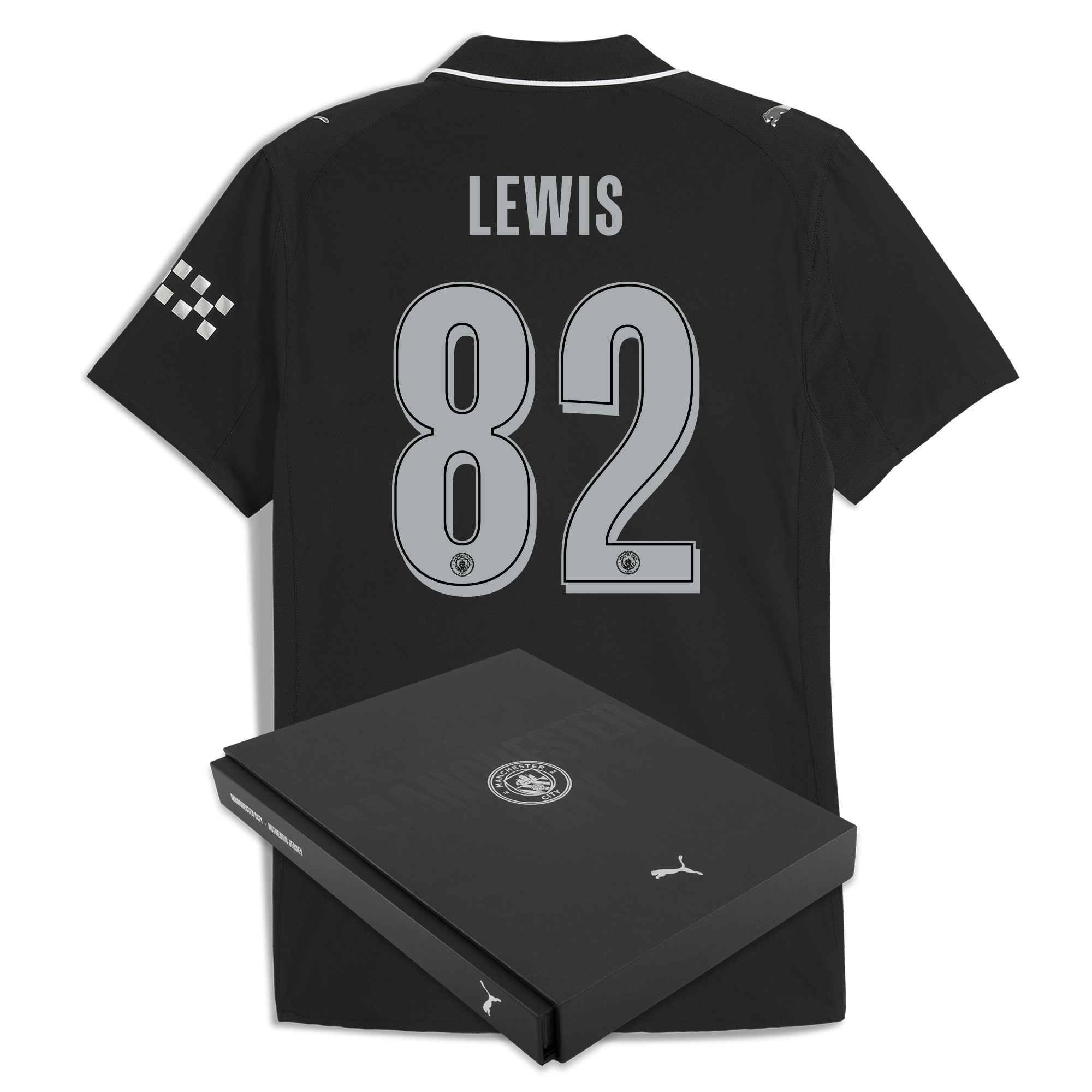 manchester city man city away authentic jersey 202526 with lewis 82 printing in gift box Manchester City Shirts | Official Team Gear