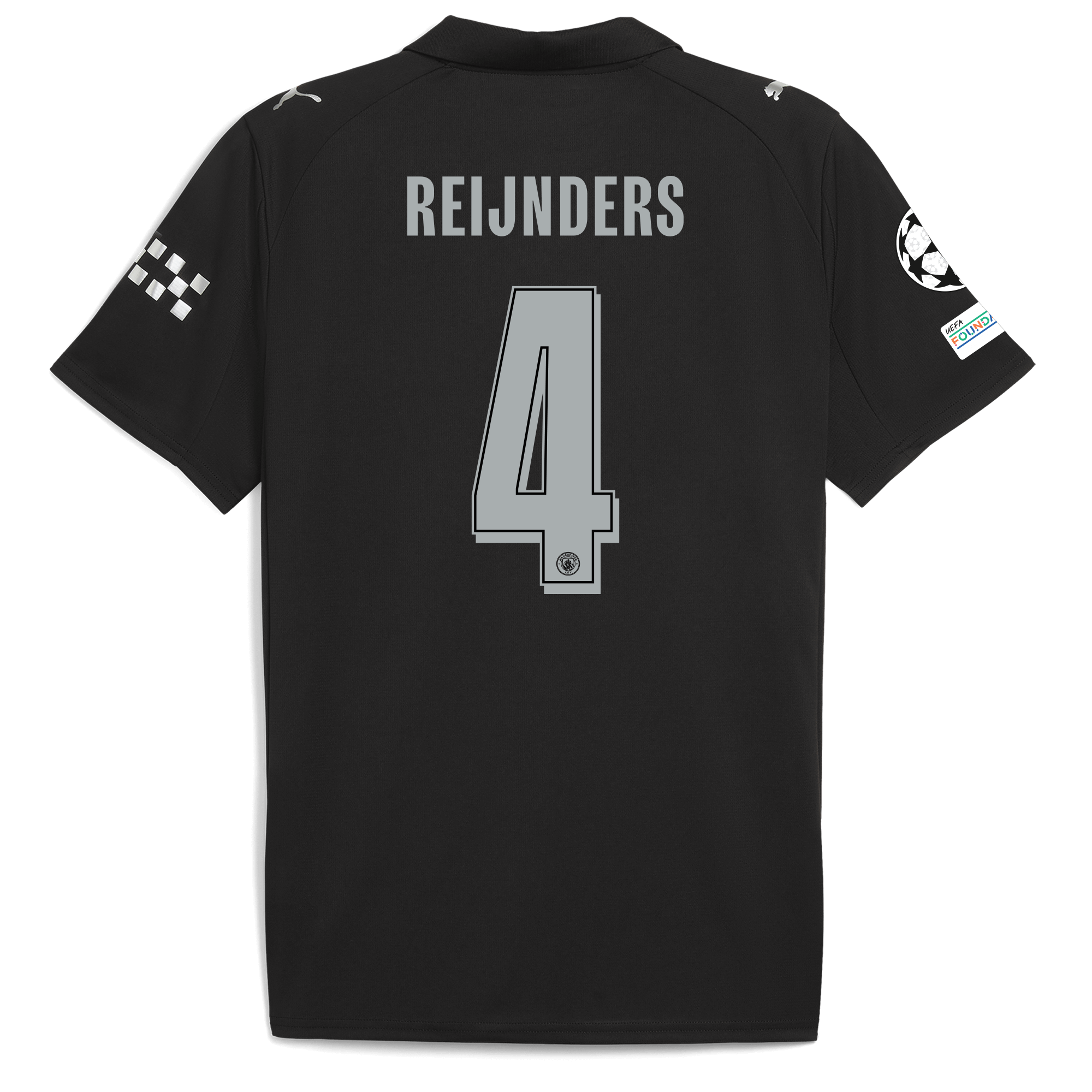 manchester city man city champions league away jersey 202526 with reijnders 4 printing Manchester City Shirts | Official Team Gear
