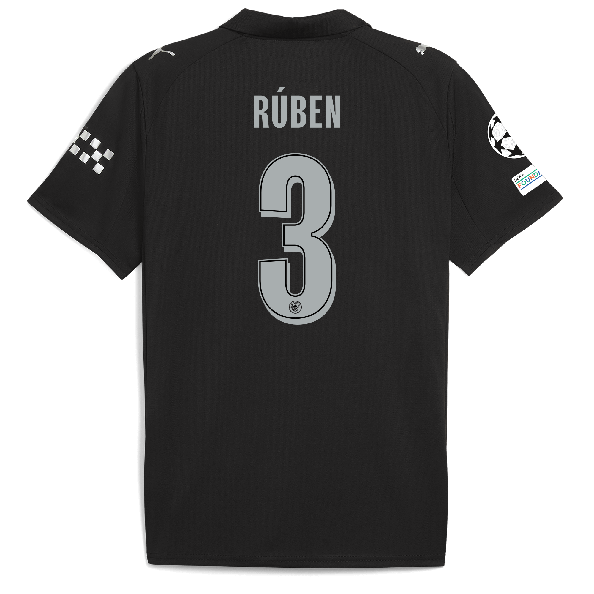 manchester city man city champions league away jersey 202526 with rÚben 3 printing Manchester City Shirts | Official Team Gear