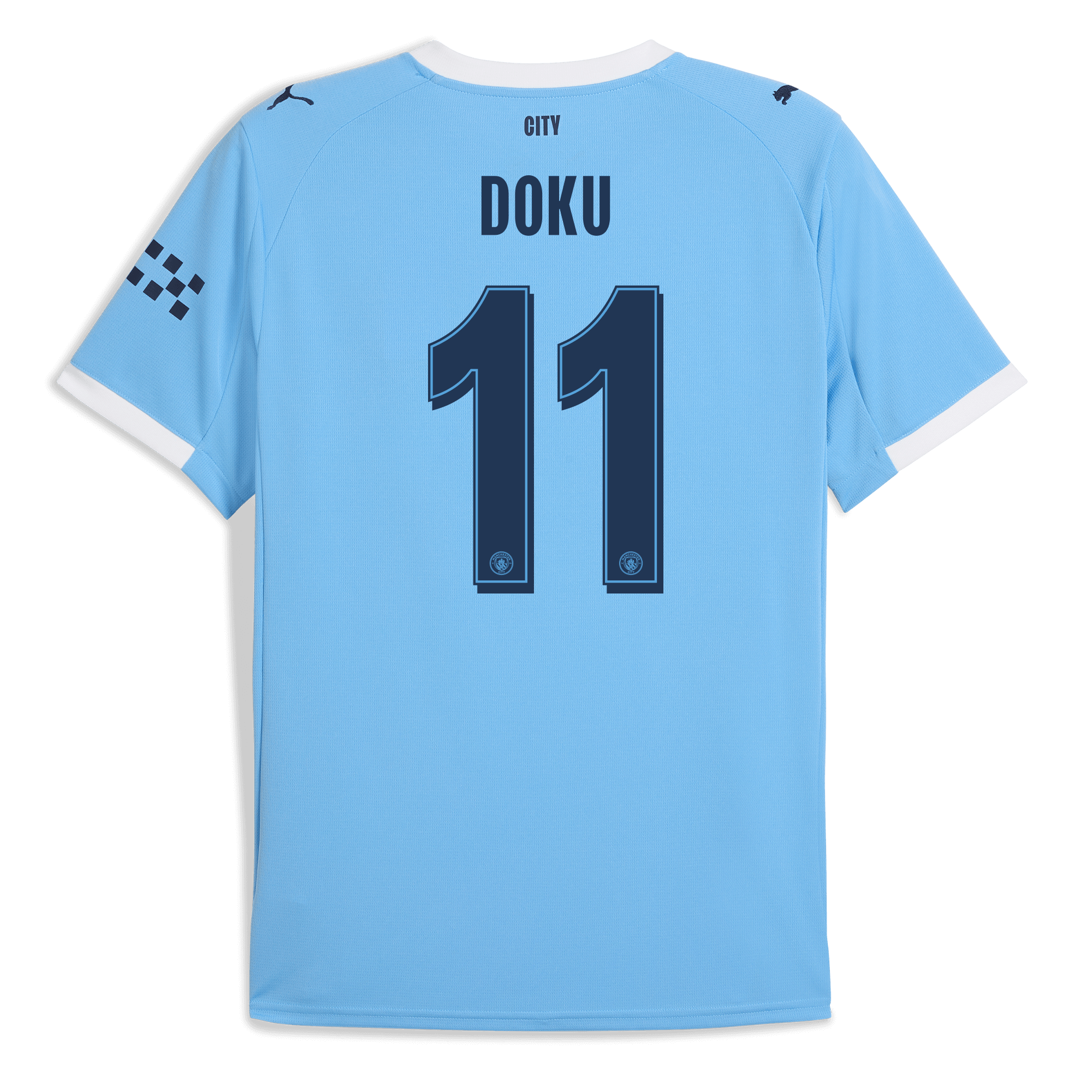 manchester city man city home jersey 202526 with doku 11 printing Manchester City Shirts | Official Team Gear