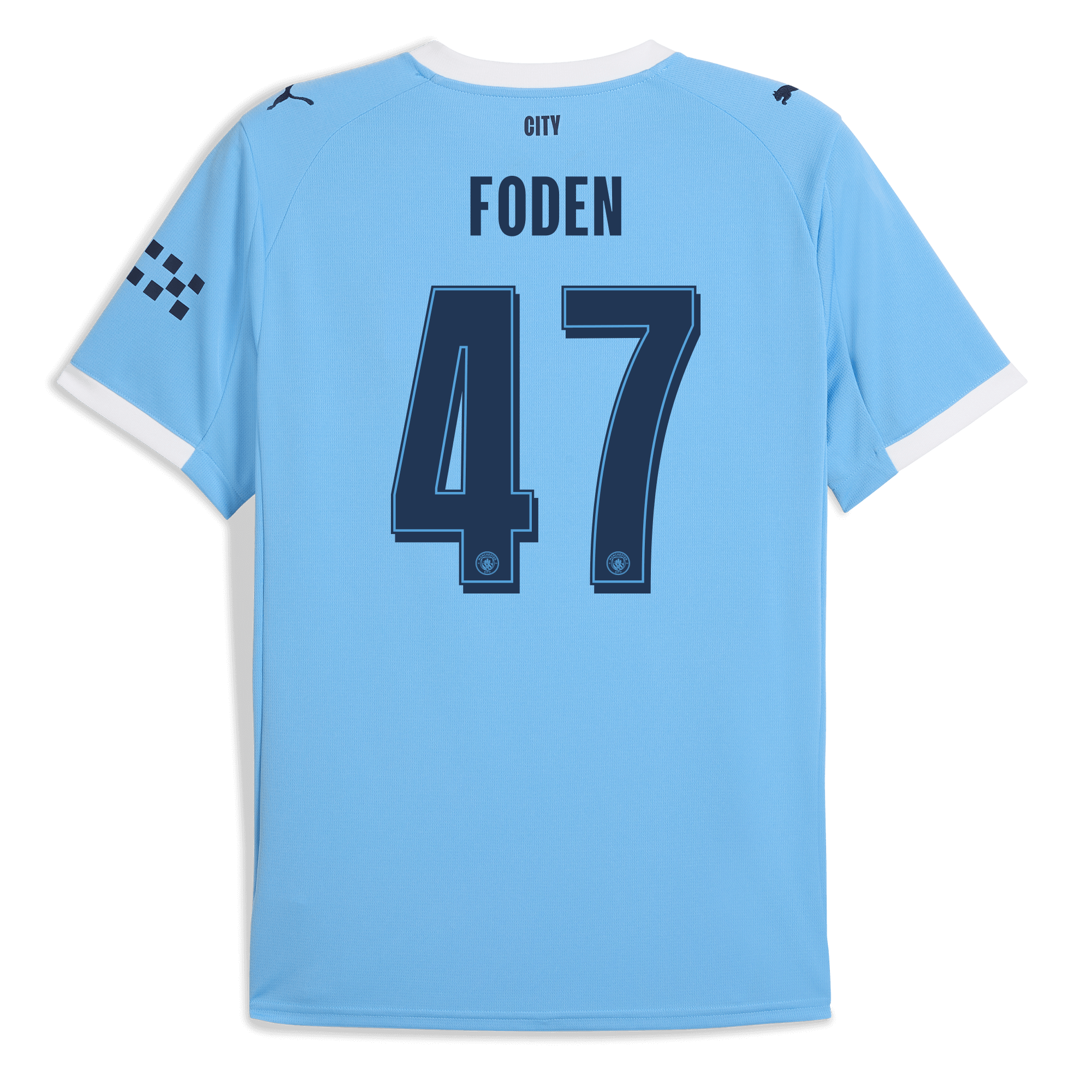 manchester city man city home jersey 202526 with foden 47 printing Manchester City Shirts | Official Team Gear