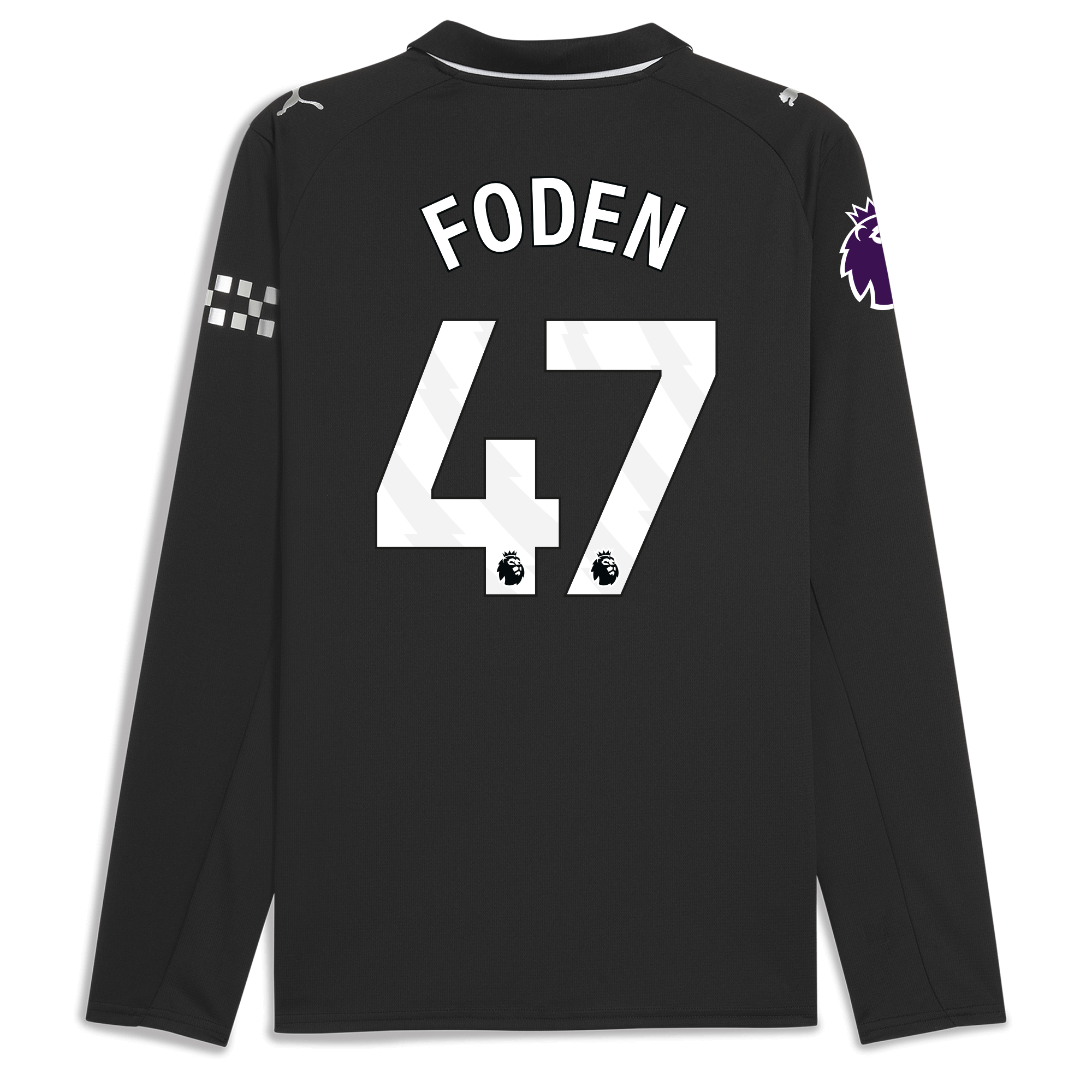 manchester city premier league away jersey 202526 long sleeve with foden 47 printing Manchester City Shirts | Official Team Gear