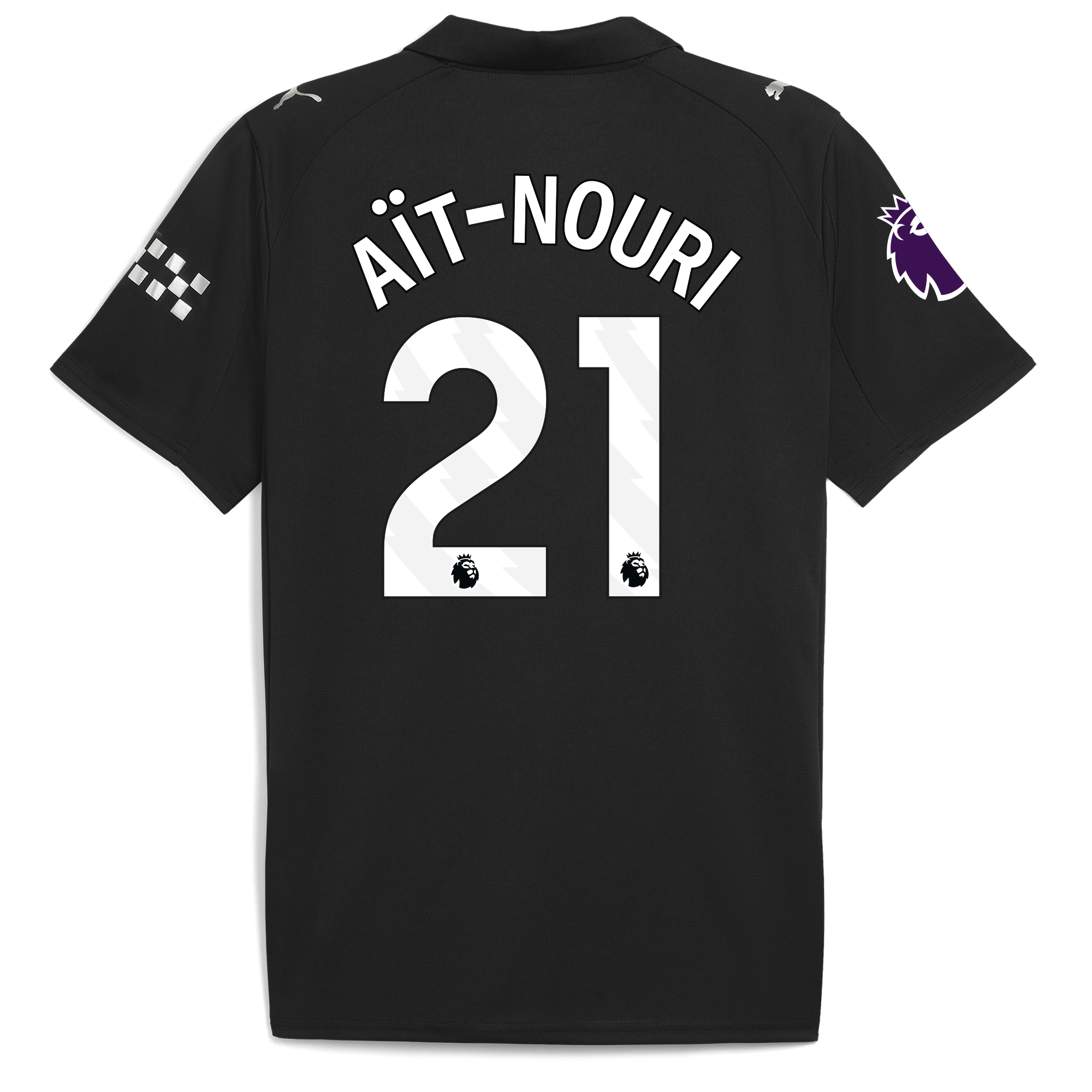 manchester city premier league away jersey 202526 with aÏt-nouri 21 printing Manchester City Shirts | Official Team Gear