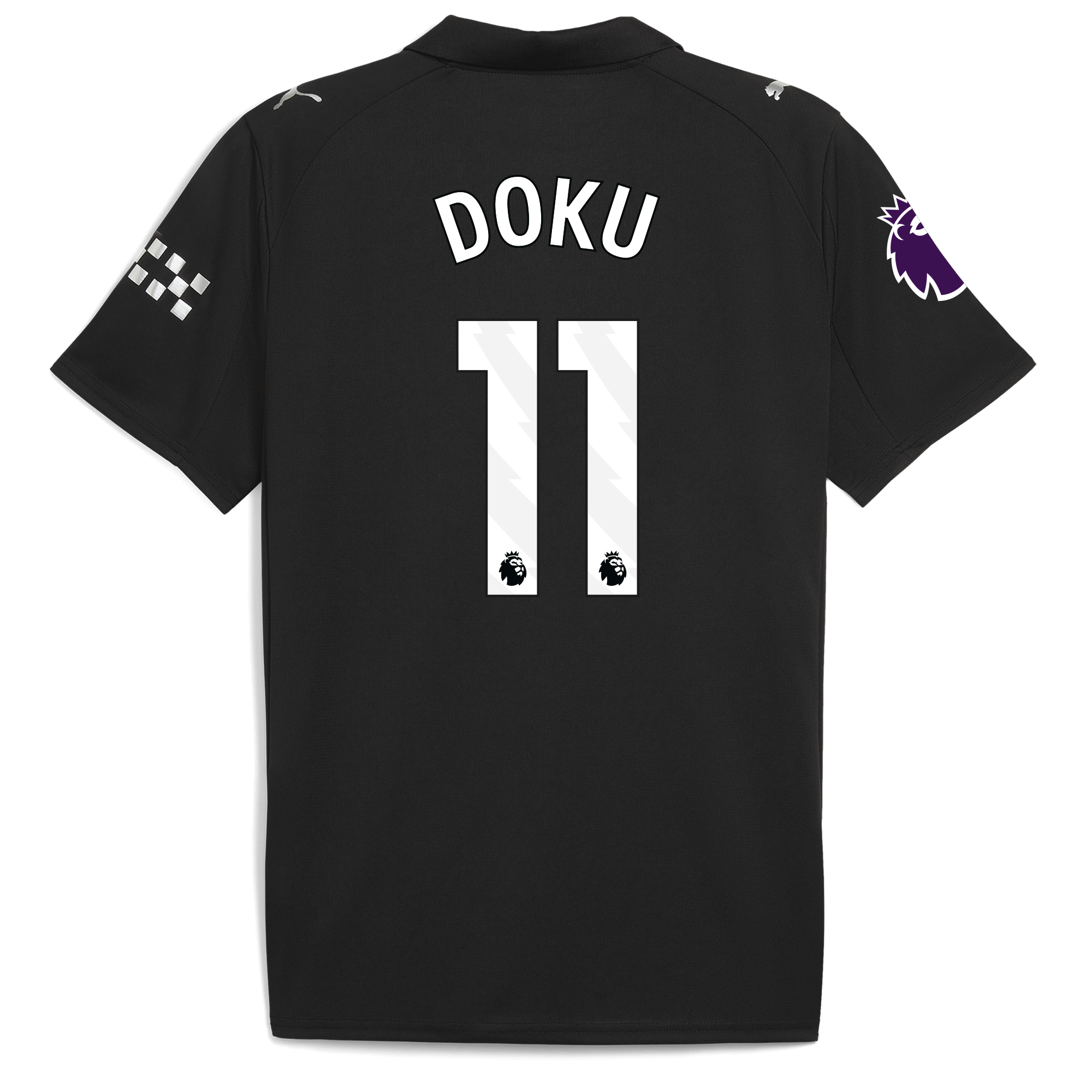manchester city premier league away jersey 202526 with doku 11 printing Manchester City Shirts | Official Team Gear