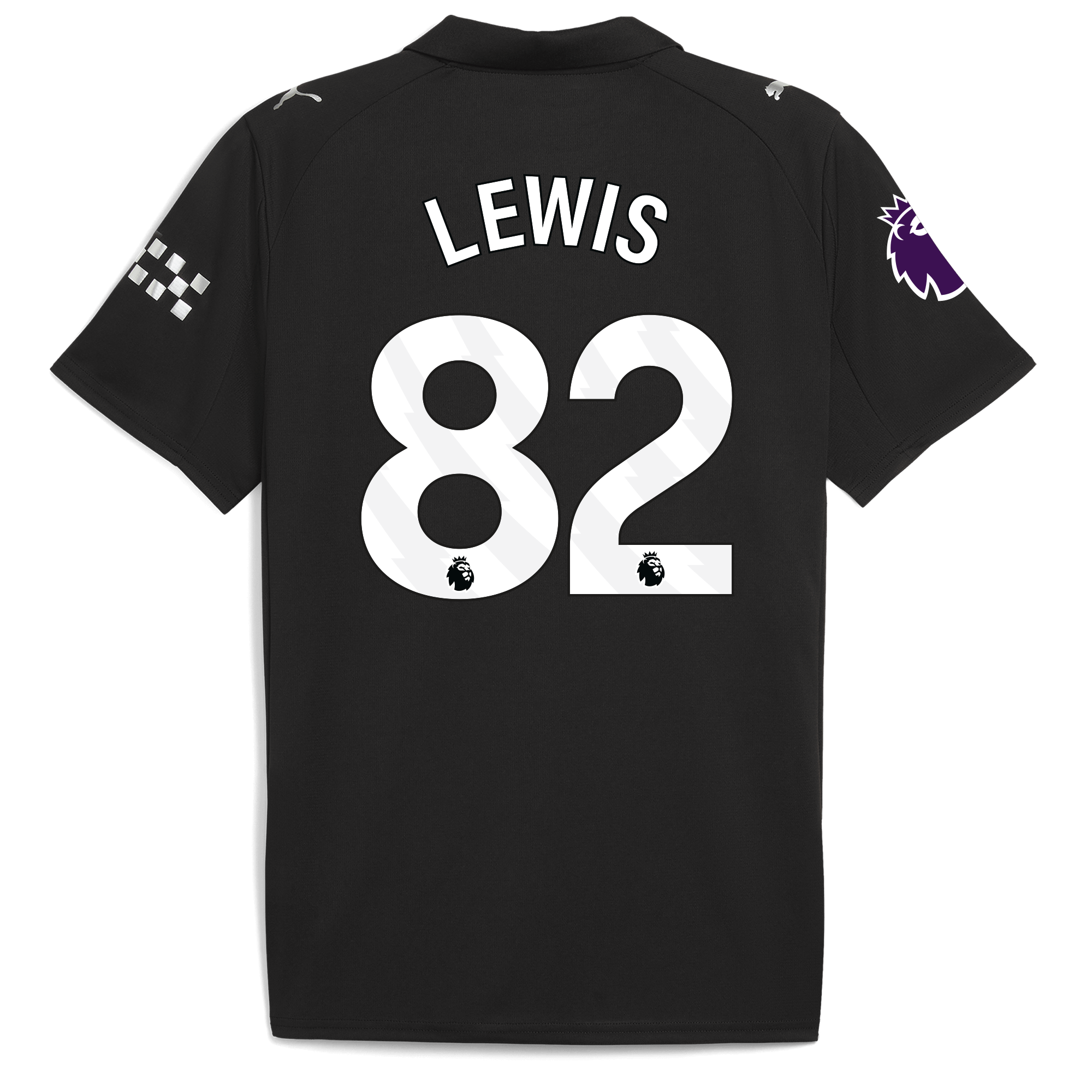 manchester city premier league away jersey 202526 with lewis 82 printing Manchester City Shirts | Official Team Gear