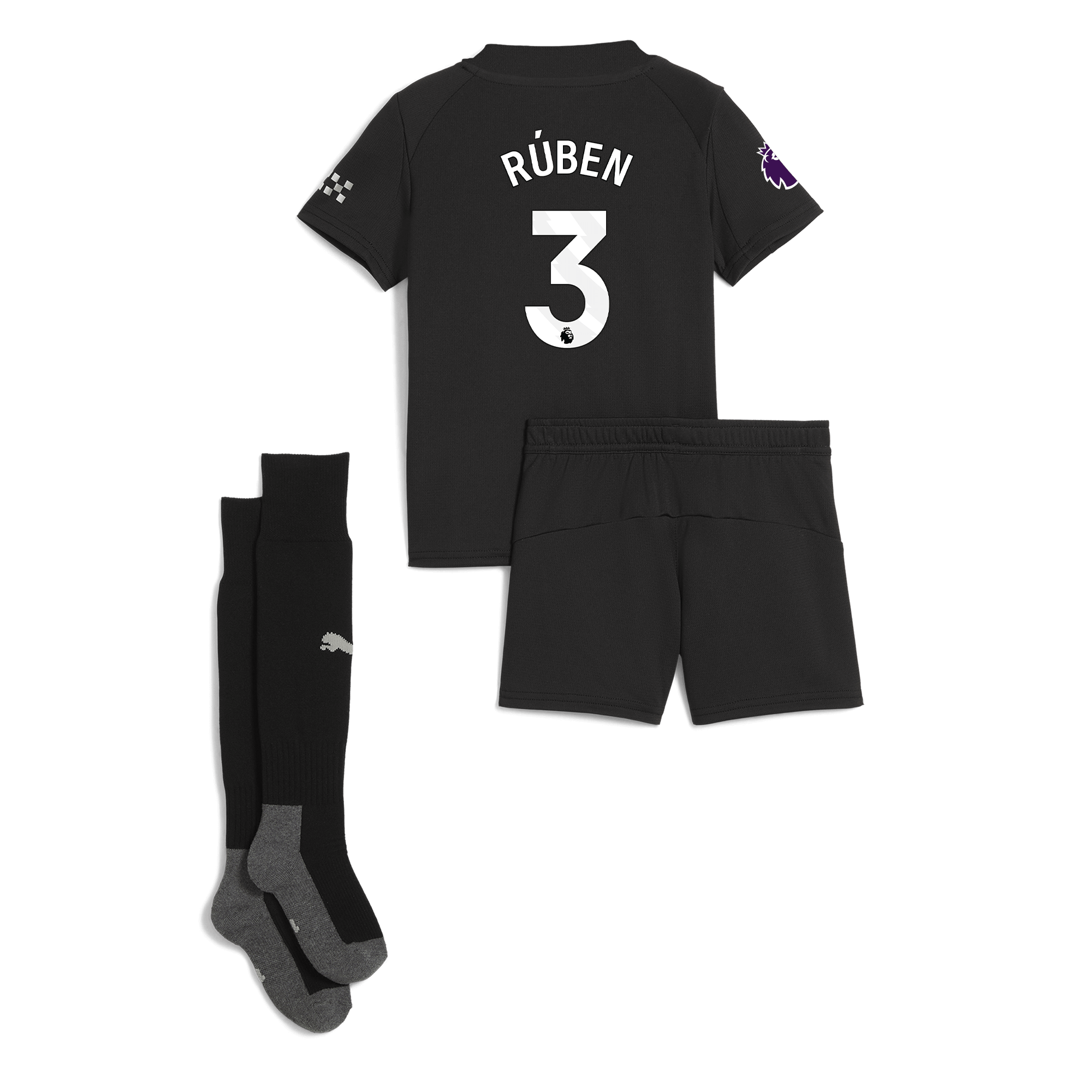 manchester city premier league away mini kit 202526 with rÚben 3 printing Manchester City Shirts | Official Team Gear