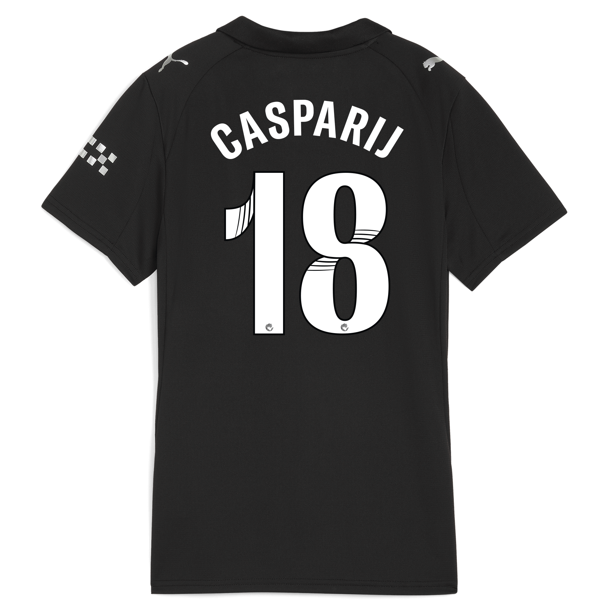womens manchester city away jersey 202526 with casparij 18 printing Manchester City Shirts | Official Team Gear