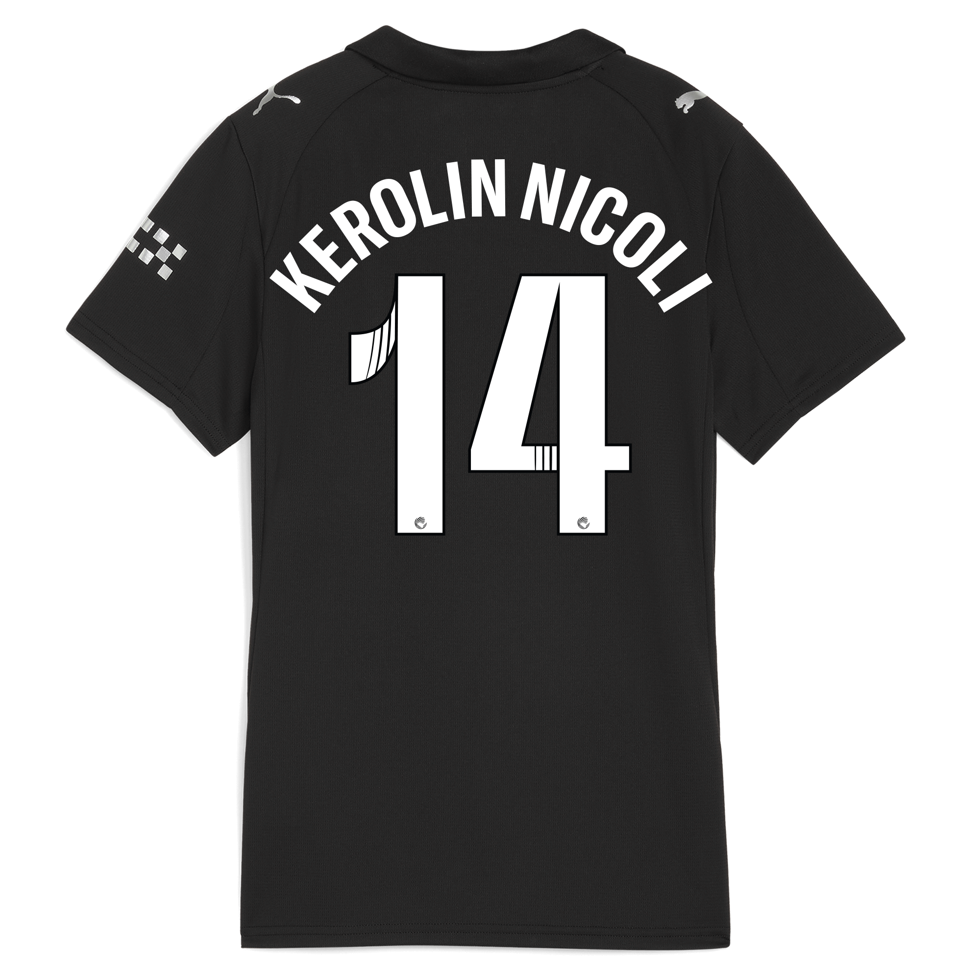 womens manchester city away jersey 202526 with kerolin nicoli 14 printing Manchester City Shirts | Official Team Gear