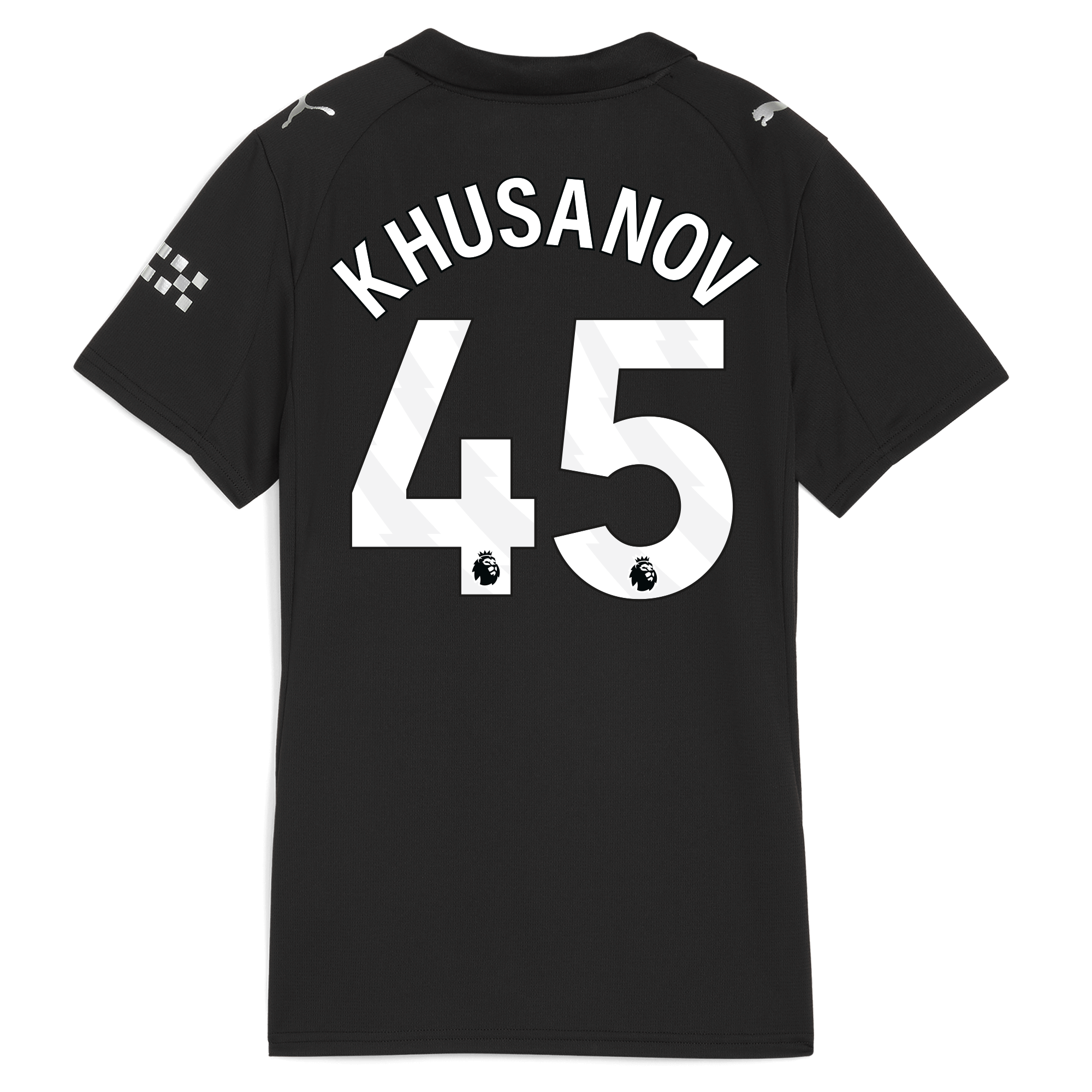 womens manchester city away jersey 202526 with khusanov 45 printing Manchester City Shirts | Official Team Gear