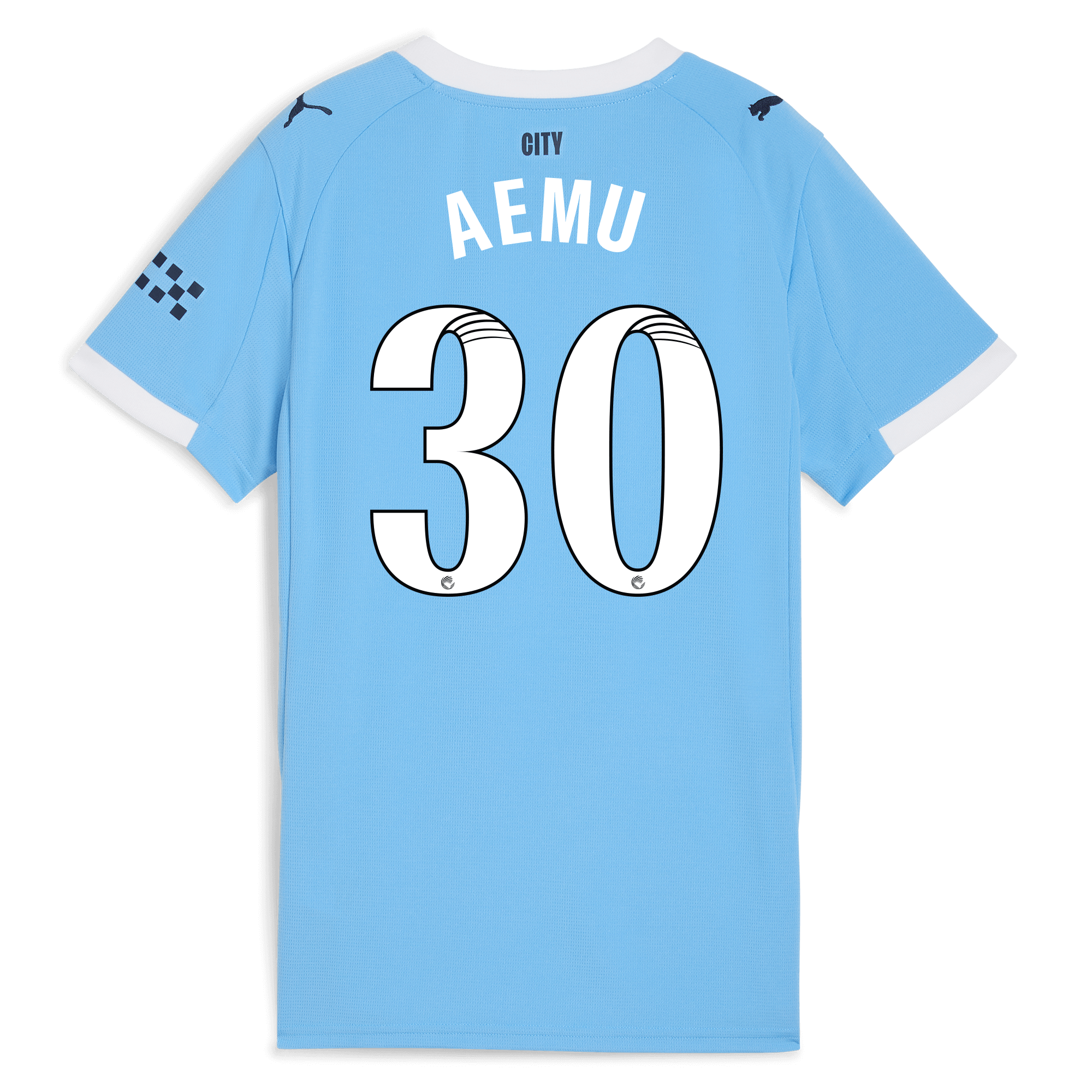 womens manchester city home jersey 202526 with aemu 30 printing Manchester City Shirts | Official Team Gear