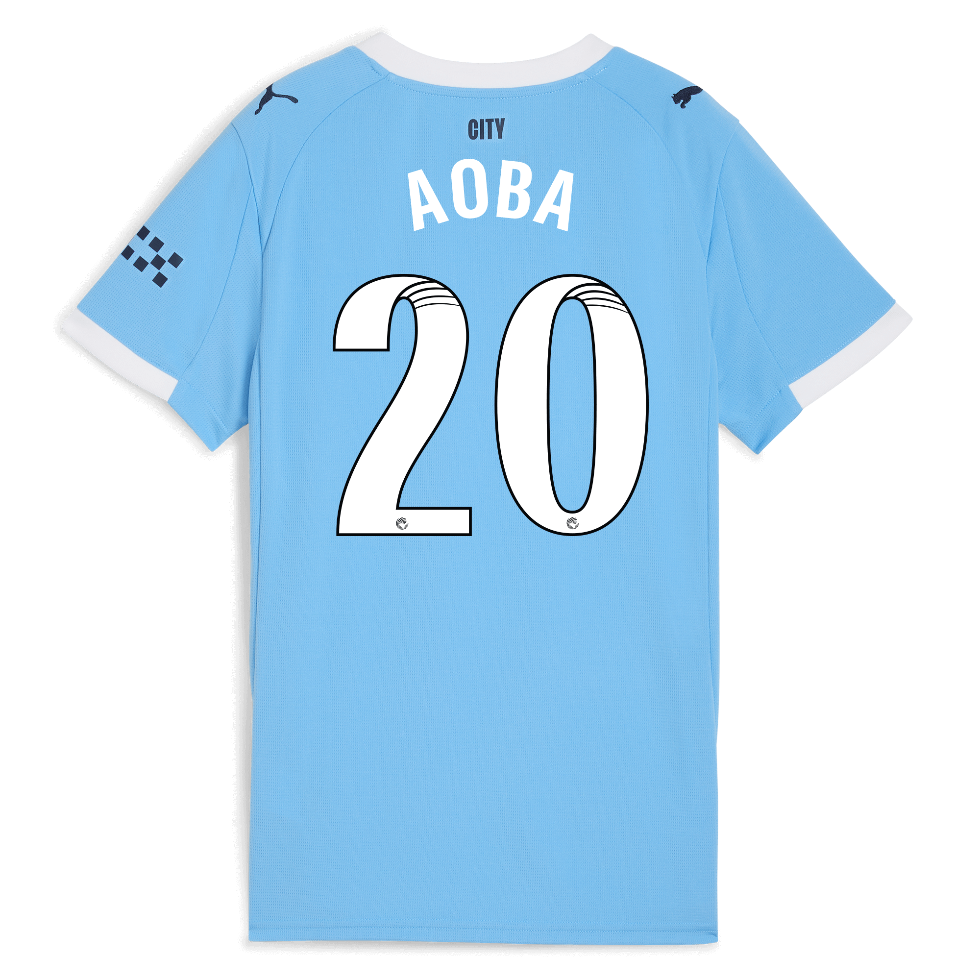 womens manchester city home jersey 202526 with aoba 20 printing Manchester City Shirts | Official Team Gear