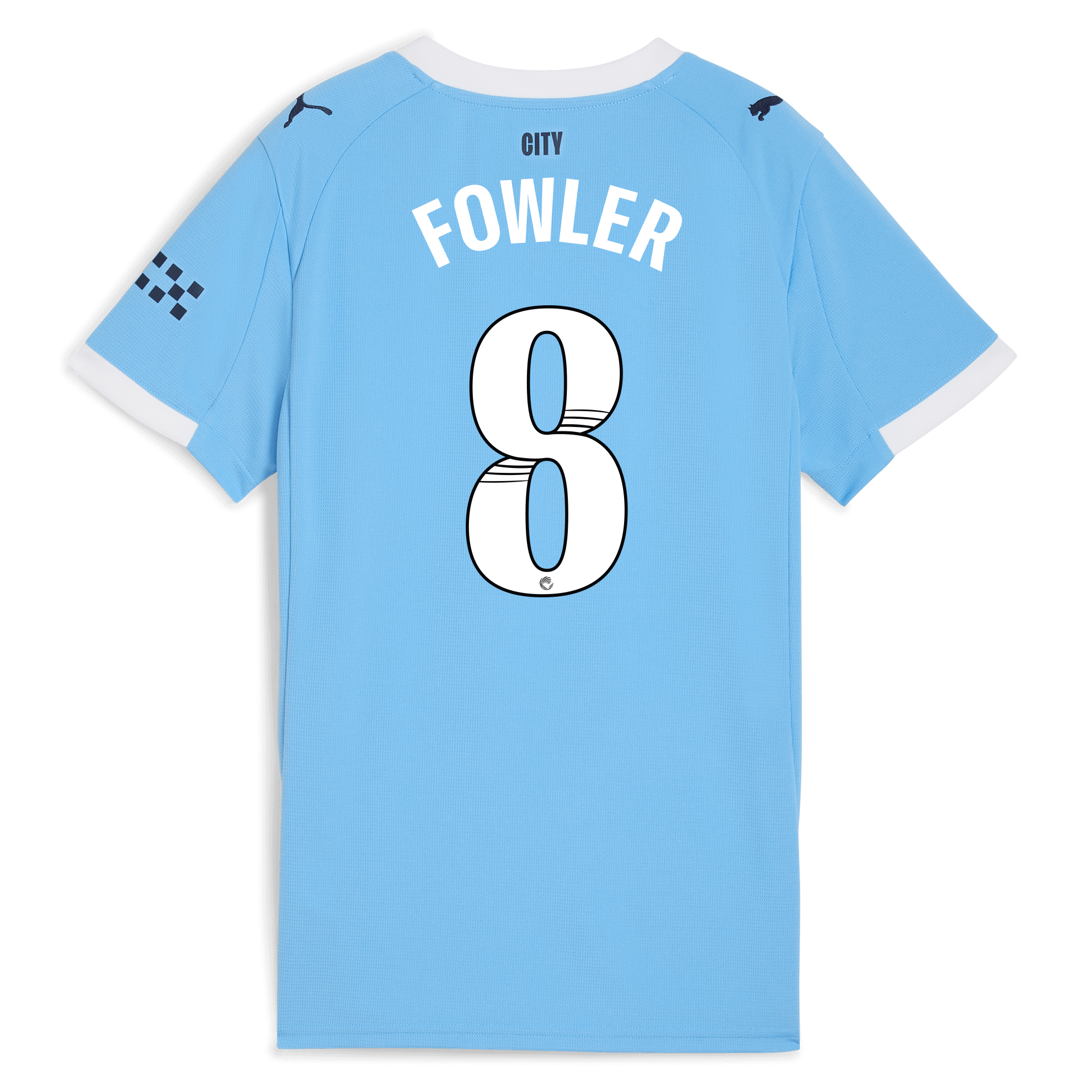 womens manchester city home jersey 202526 with fowler 8 printing Manchester City Shirts | Official Team Gear
