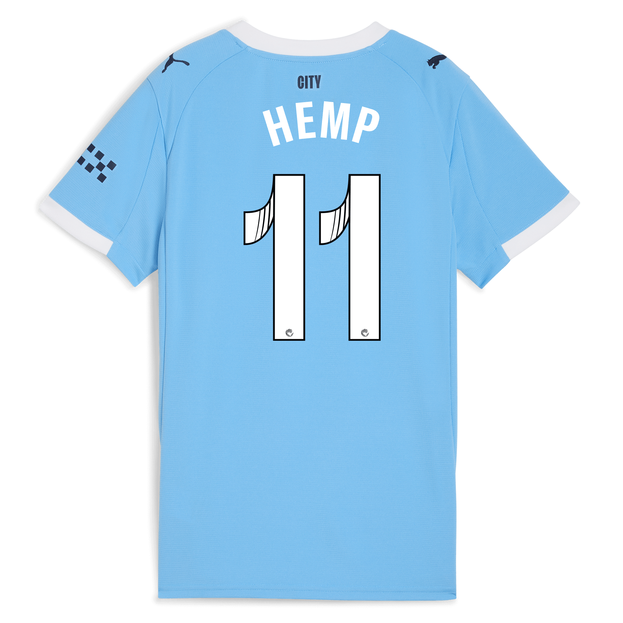 womens manchester city home jersey 202526 with hemp 11 printing Manchester City Shirts | Official Team Gear