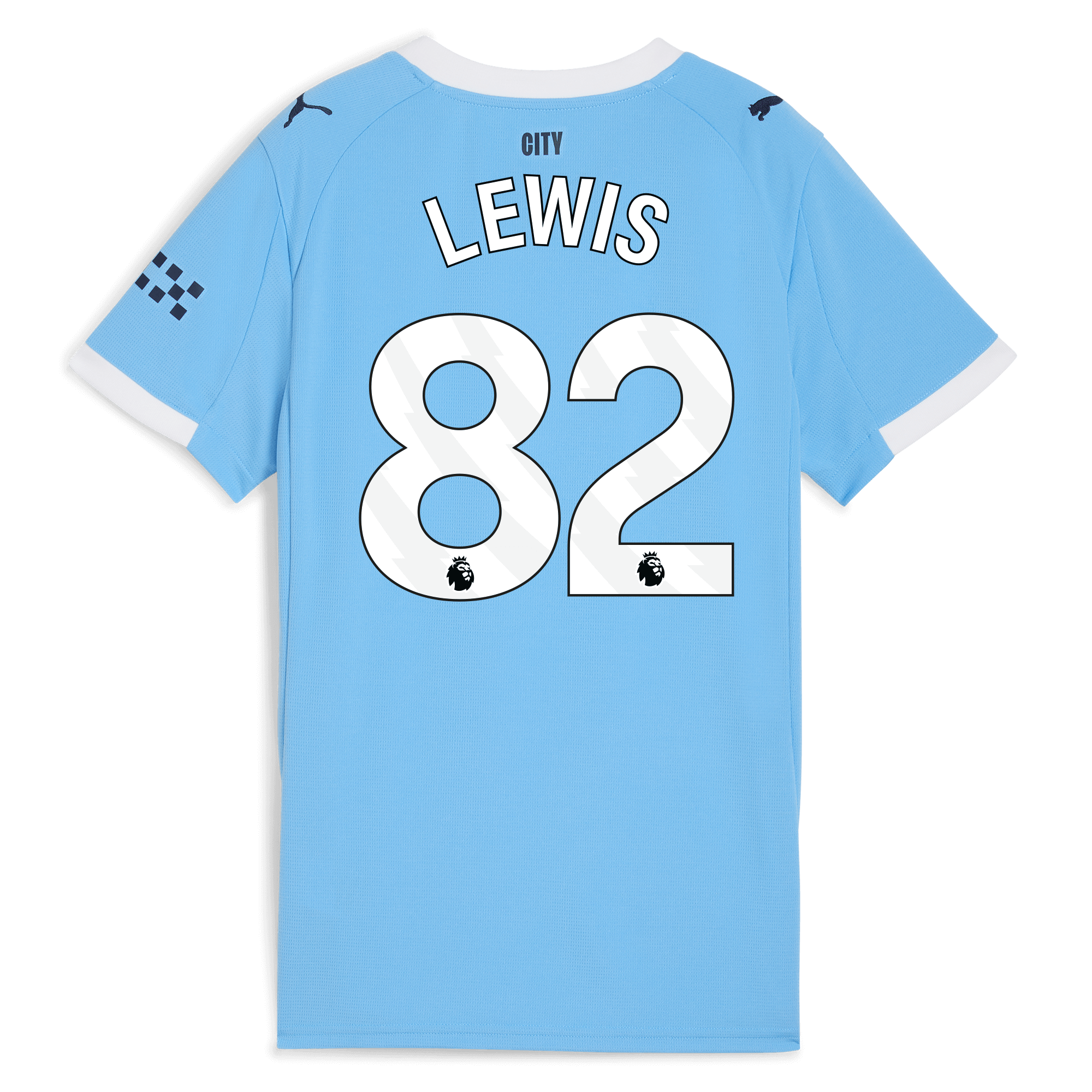 womens manchester city home jersey 202526 with lewis 82 printing Manchester City Shirts | Official Team Gear