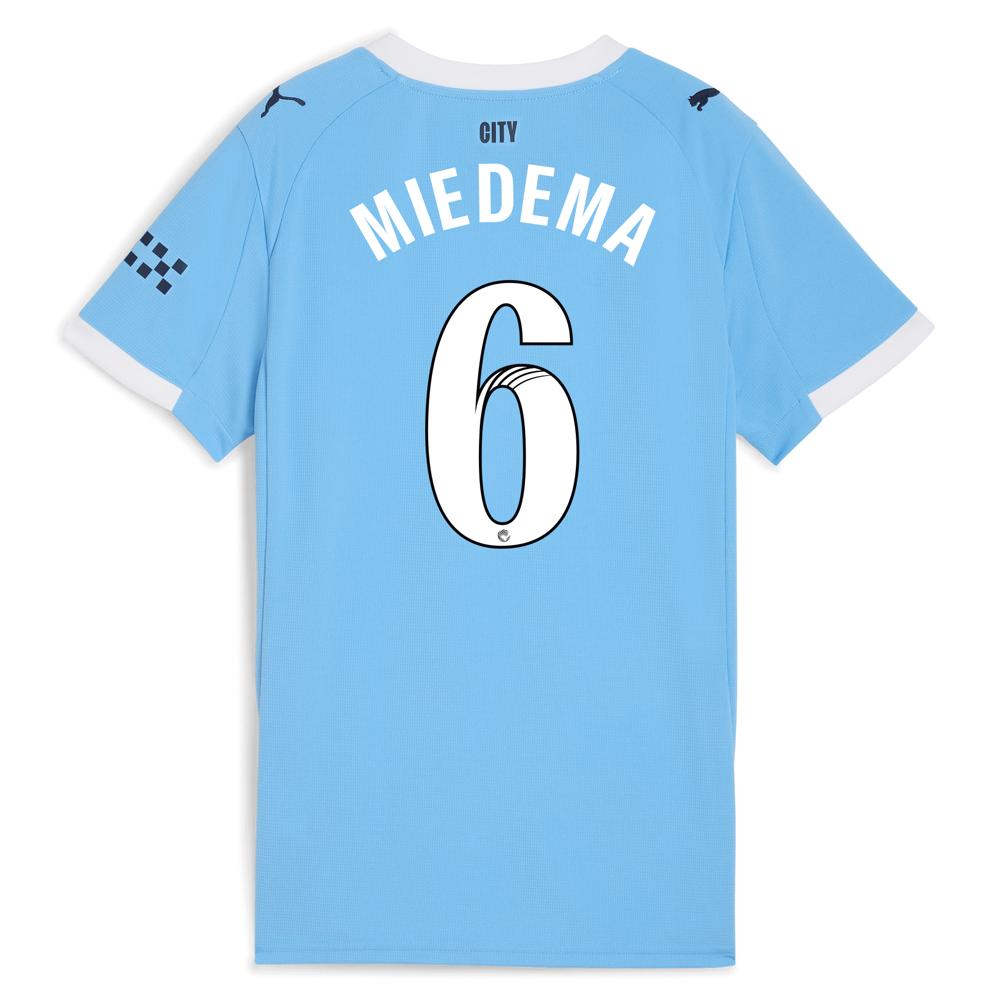womens manchester city home jersey 202526 with miedema 6 printing Manchester City Shirts | Official Team Gear