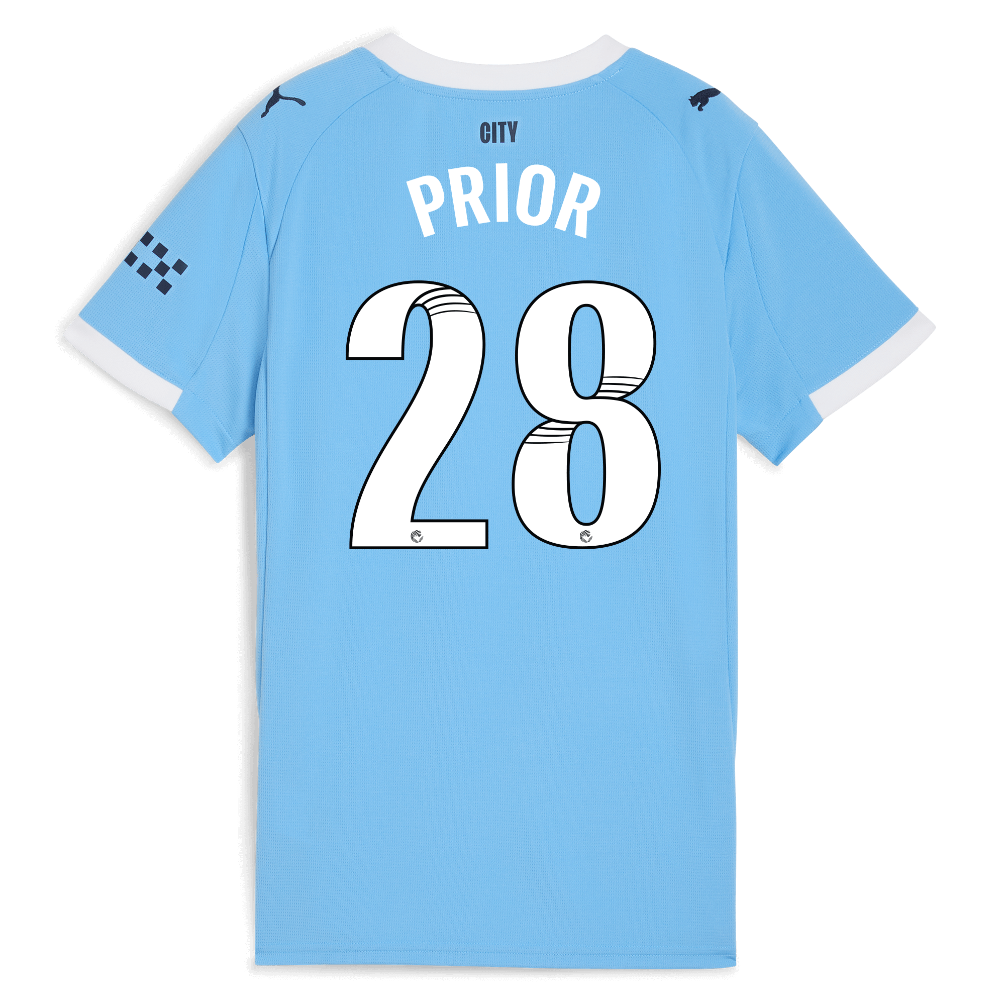 womens manchester city home jersey 202526 with prior 28 printing Manchester City Shirts | Official Team Gear