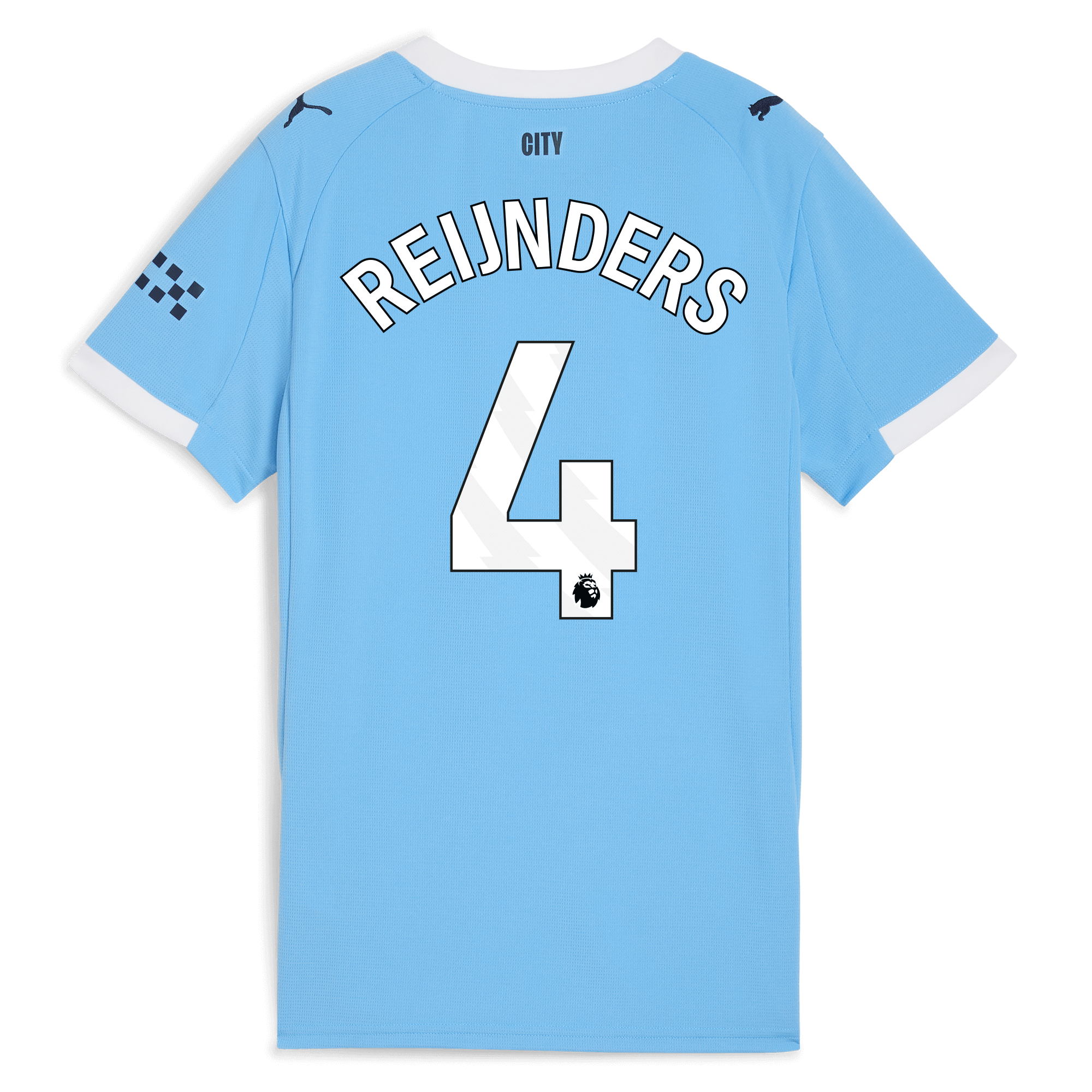 womens manchester city home jersey 202526 with reijnders 4 printing Manchester City Shirts | Official Team Gear