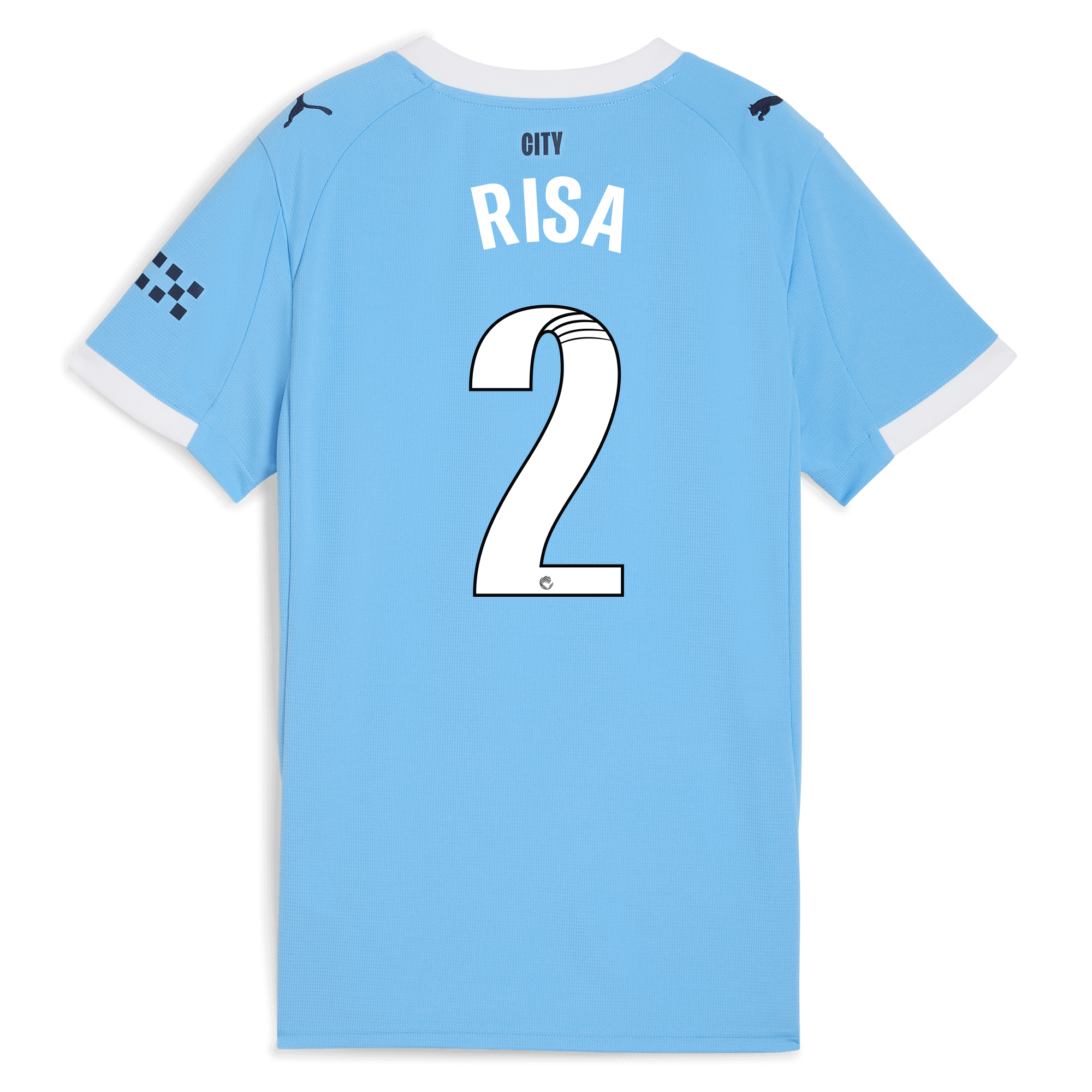 womens manchester city home jersey 202526 with risa 2 printing Manchester City Shirts | Official Team Gear